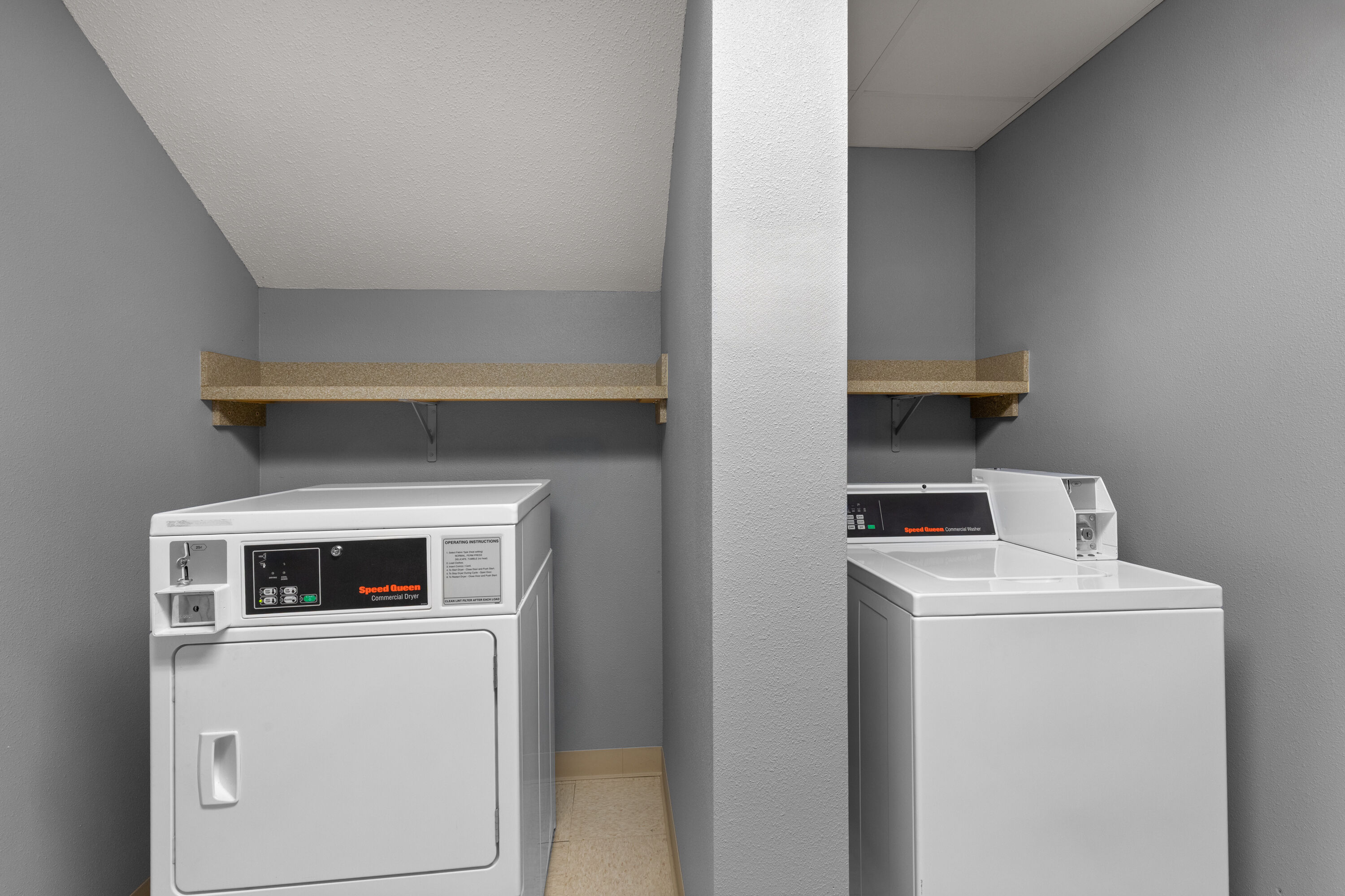 Laundry facilities at AmericInn by Wyndham Monmouth in Monmouth, Illinois