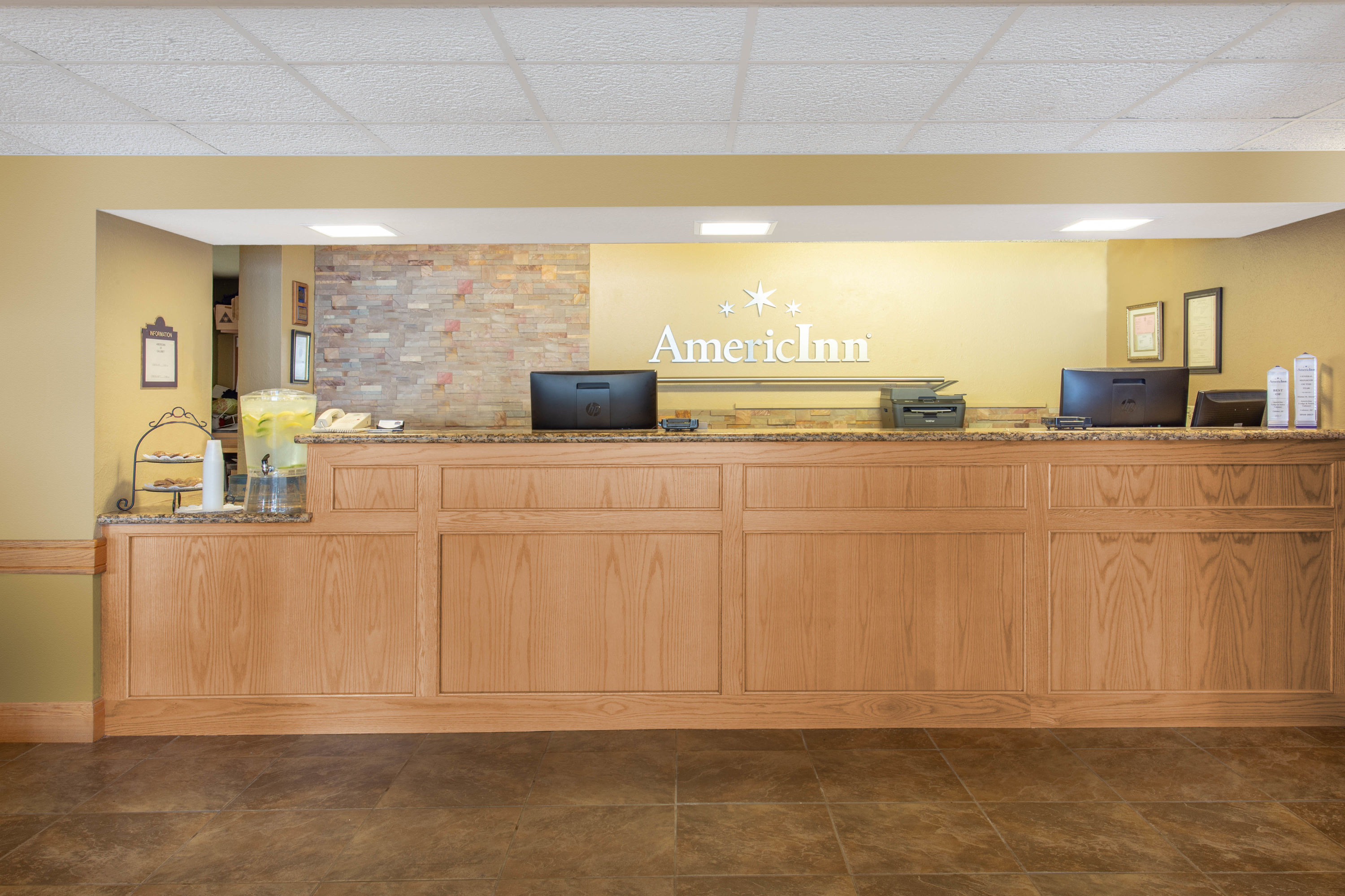 AmericInn by Wyndham Calumet reception in Calumet, Michigan