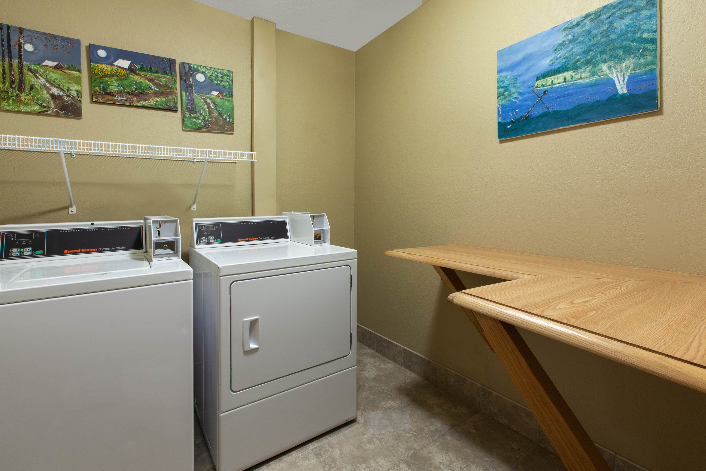 Laundry facilities at AmericInn by Wyndham Petoskey in Petoskey, Michigan