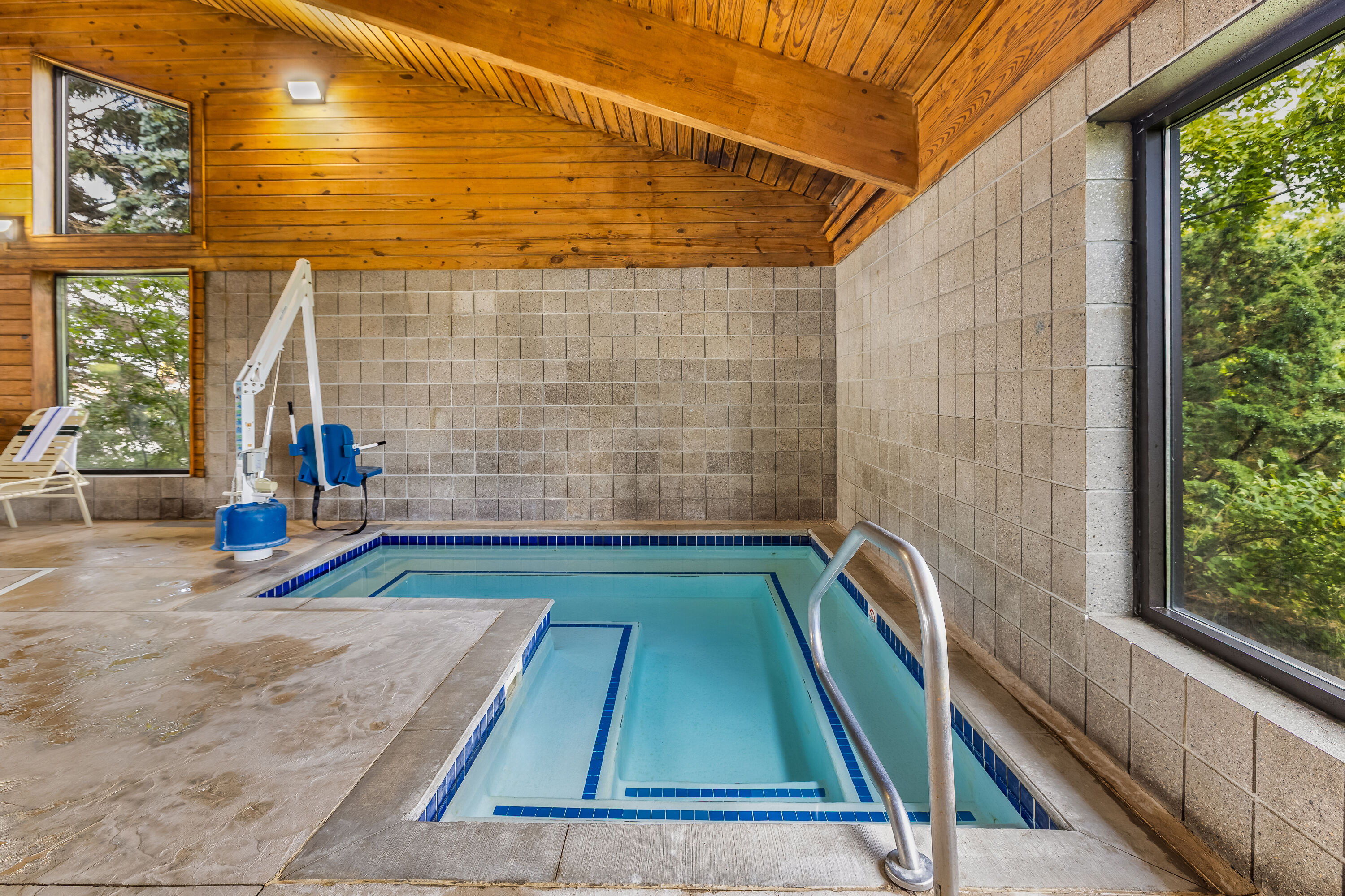 Hot tub at the AmericInn by Wyndham Albert Lea in Albert Lea, Minnesota
