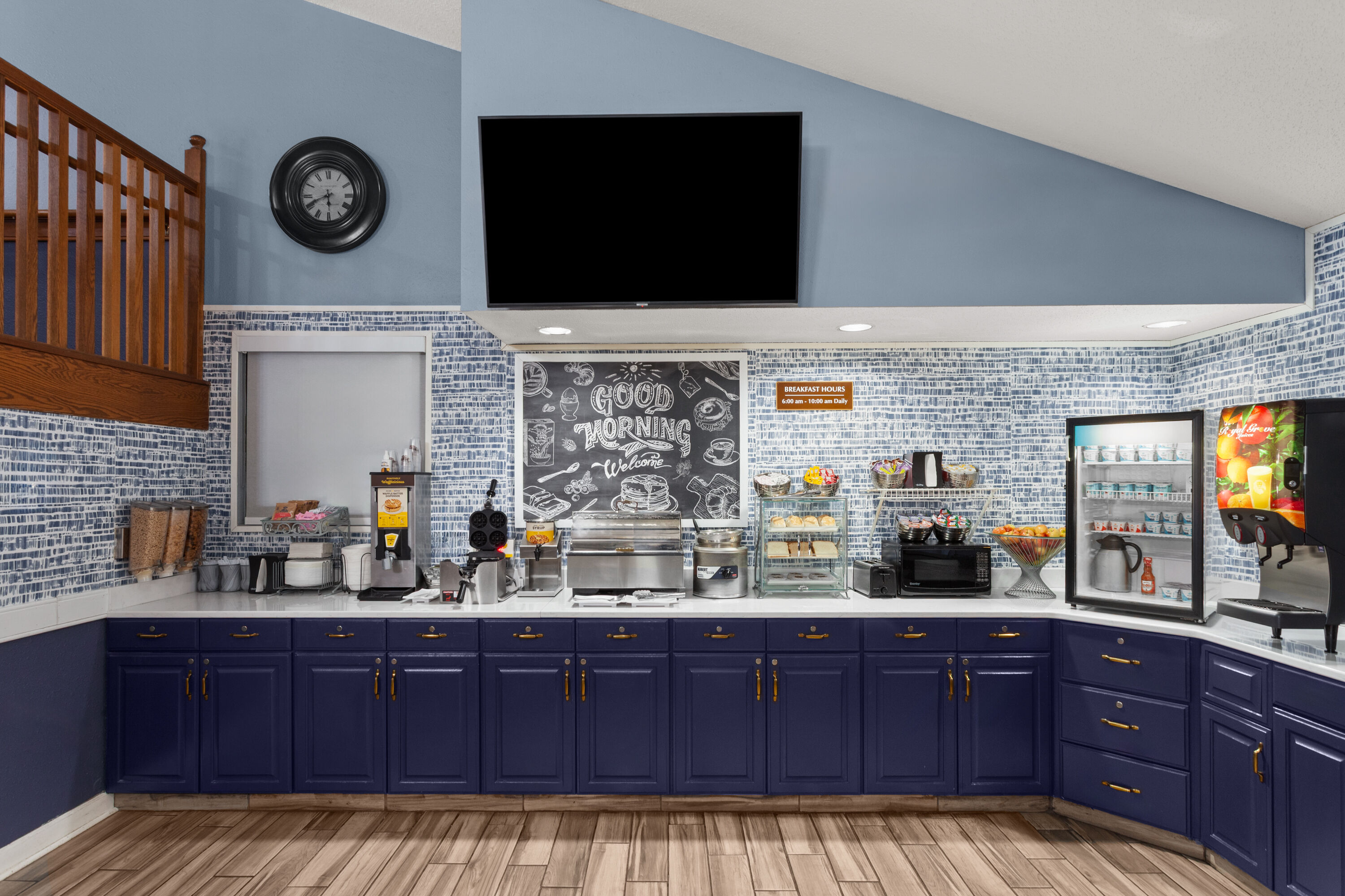 Free breakfast at AmericInn by Wyndham Austin in Austin, Minnesota