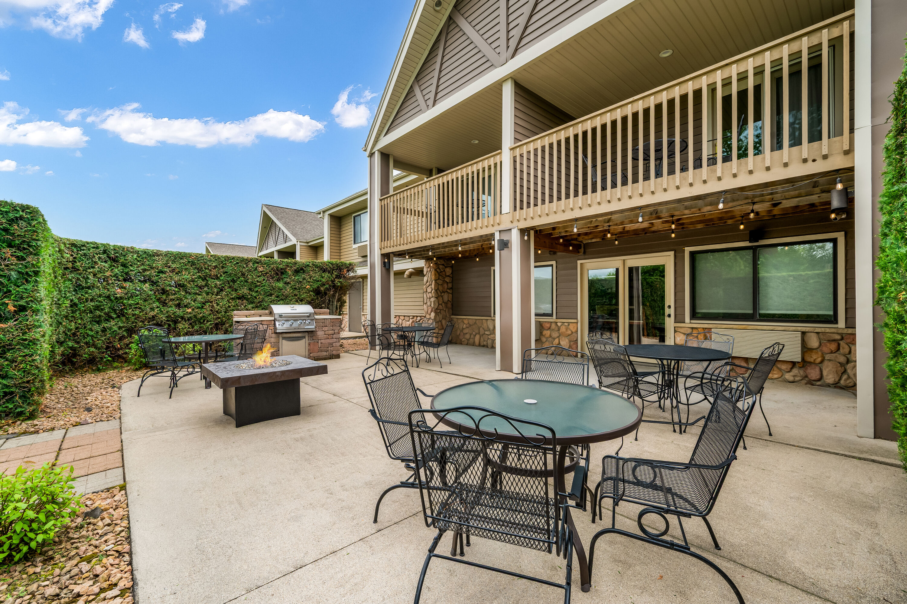 BBQ grill at AmericInn by Wyndham, Baudette in Baudette, Minnesota