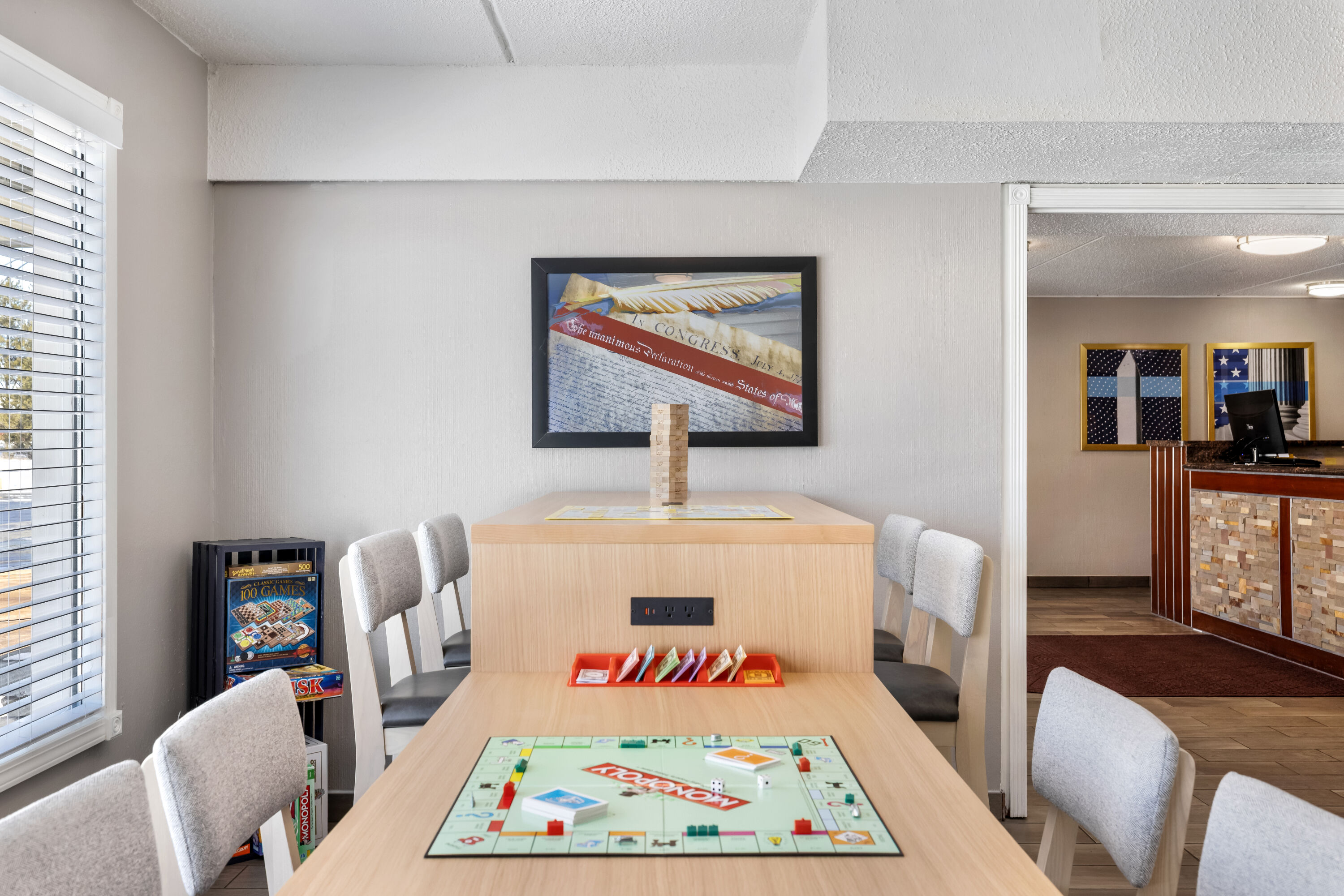 Game room at AmericInn by Wyndham Baxter Brainerd in Baxter, Minnesota