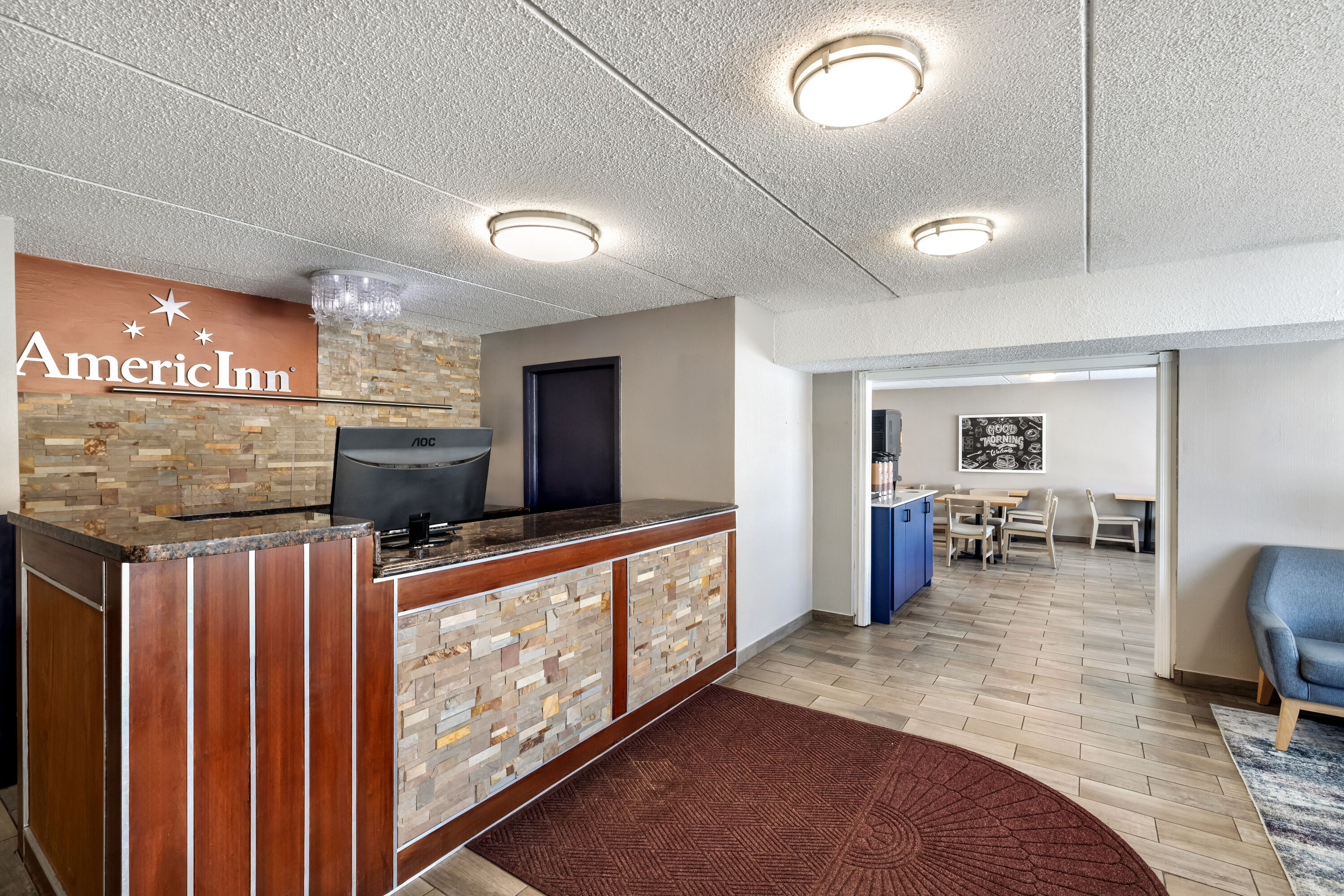 AmericInn by Wyndham Baxter Brainerd reception in Baxter, Minnesota