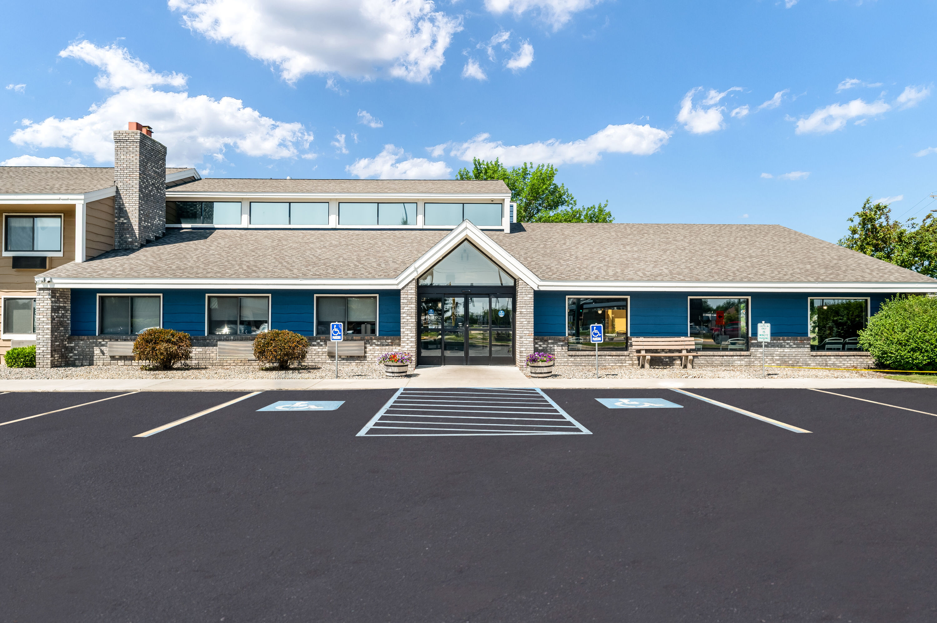 Exterior Day Image of AmericInn by Wyndham Bemidji hotel in Bemidji, Minnesota
