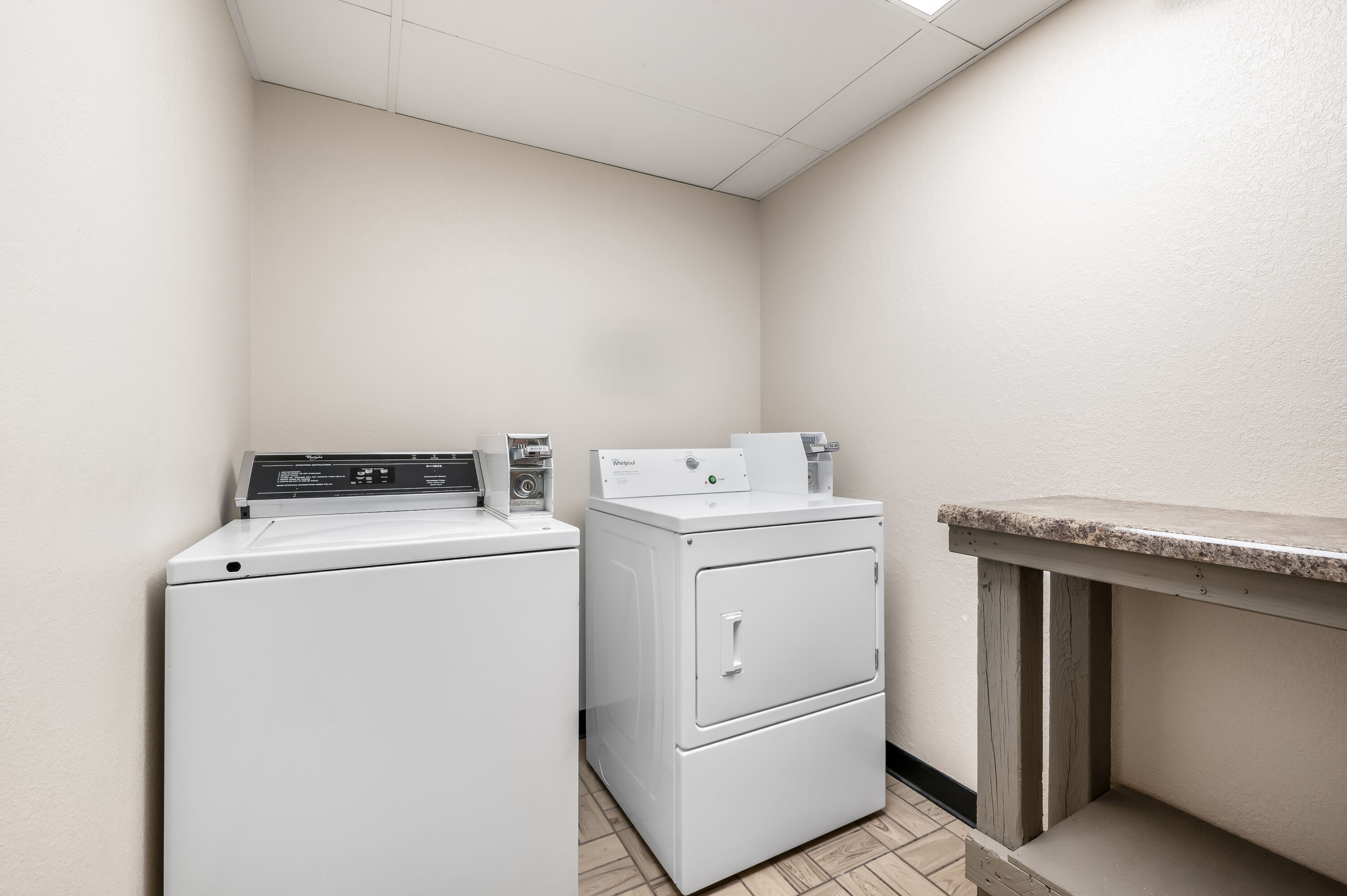 Laundry facilities at AmericInn by Wyndham Bemidji in Bemidji, Minnesota