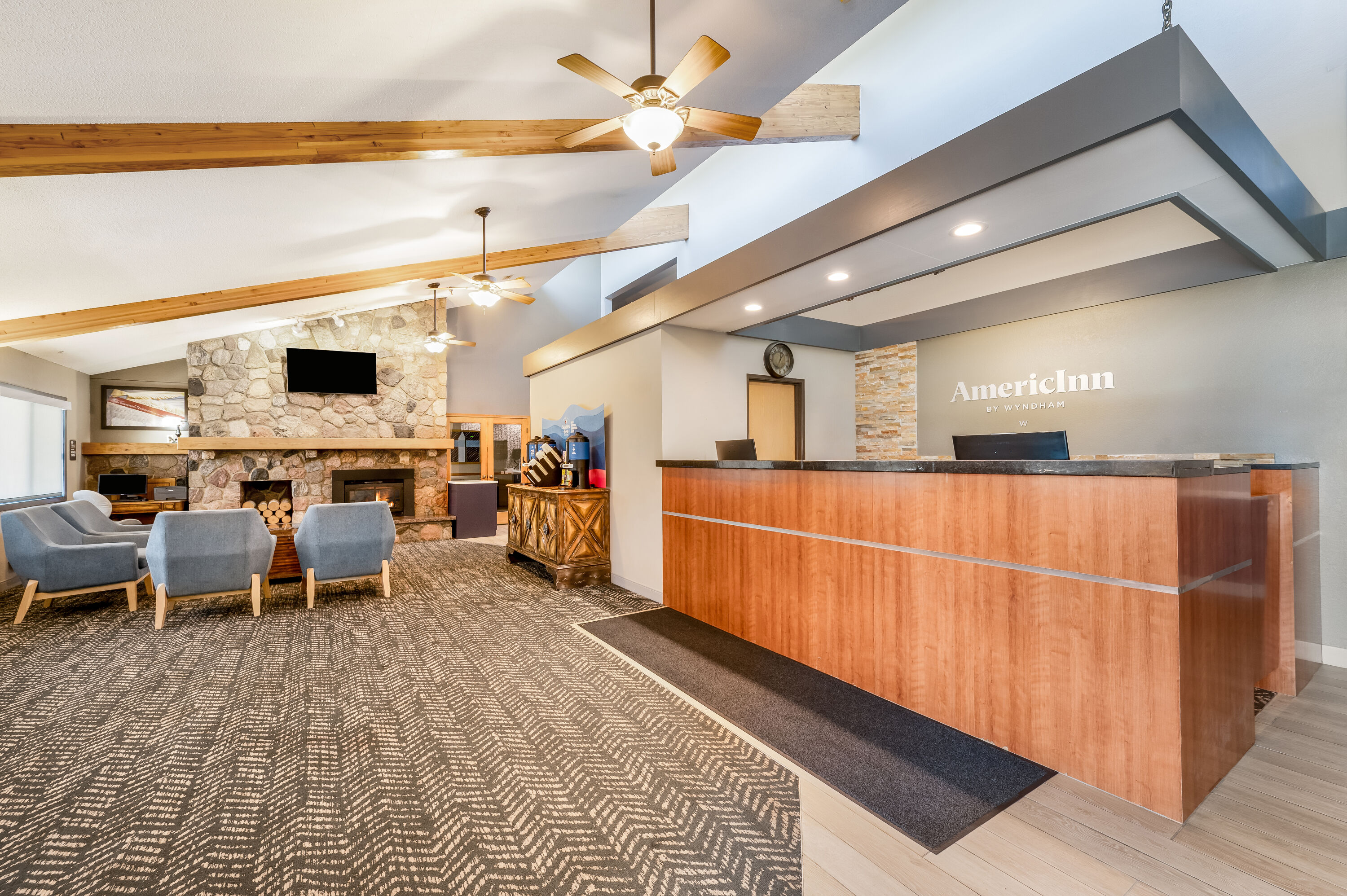 AmericInn by Wyndham Bemidji reception in Bemidji, Minnesota