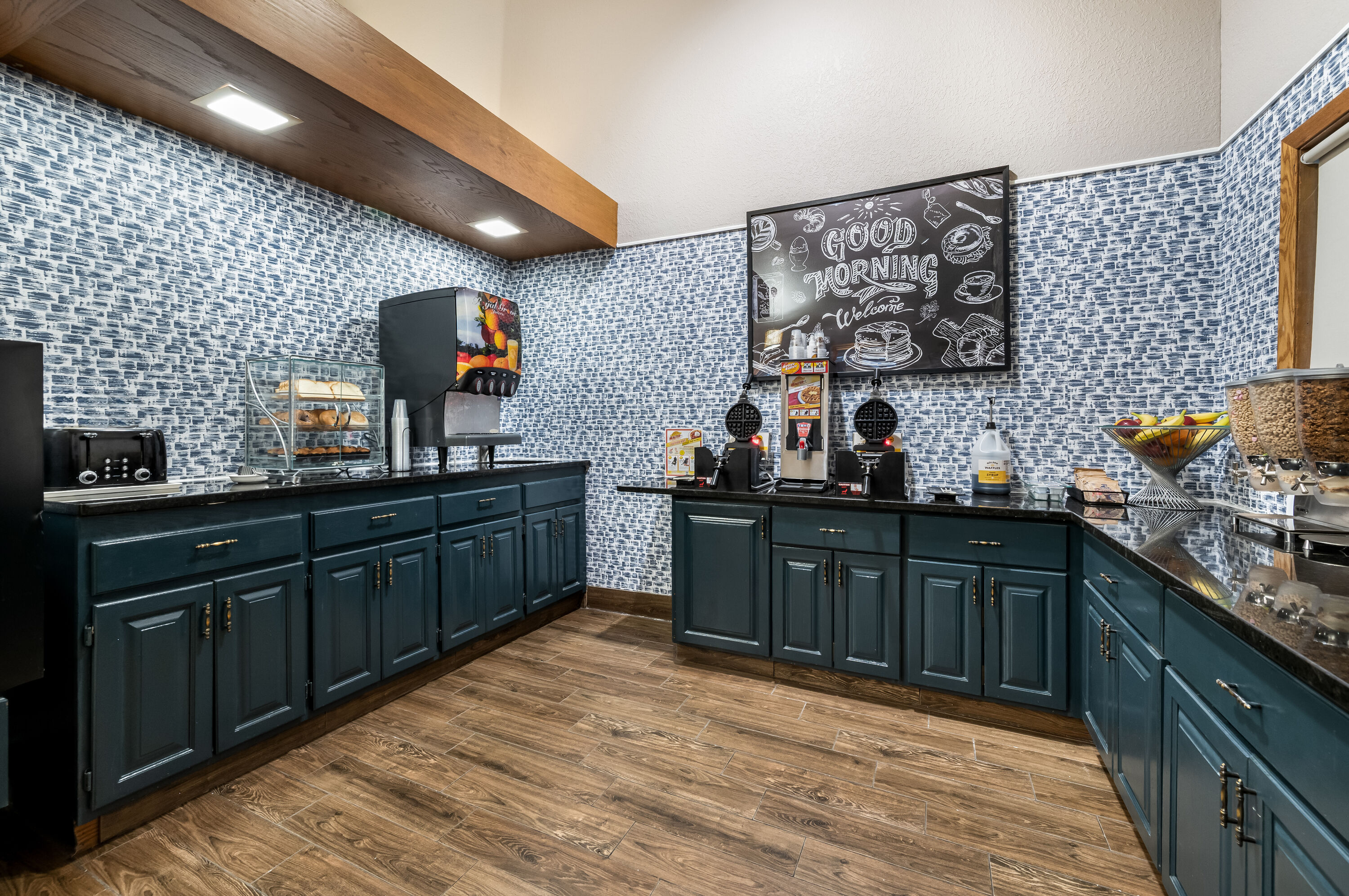 AmericInn by Wyndham Cloquet restaurant breakfast area close up in Cloquet, Minnesota