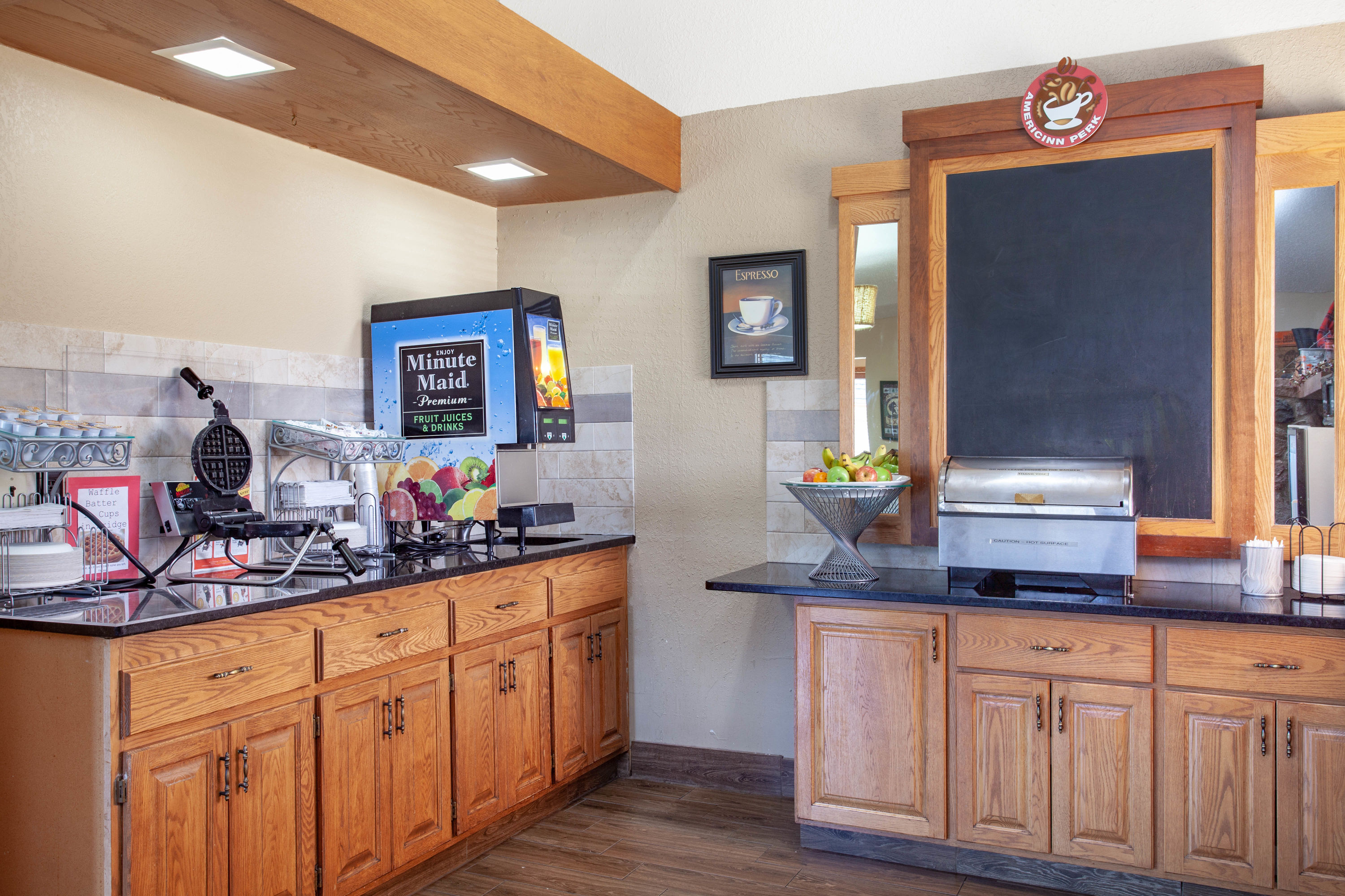 Free breakfast at AmericInn by Wyndham Cloquet in Cloquet, Minnesota