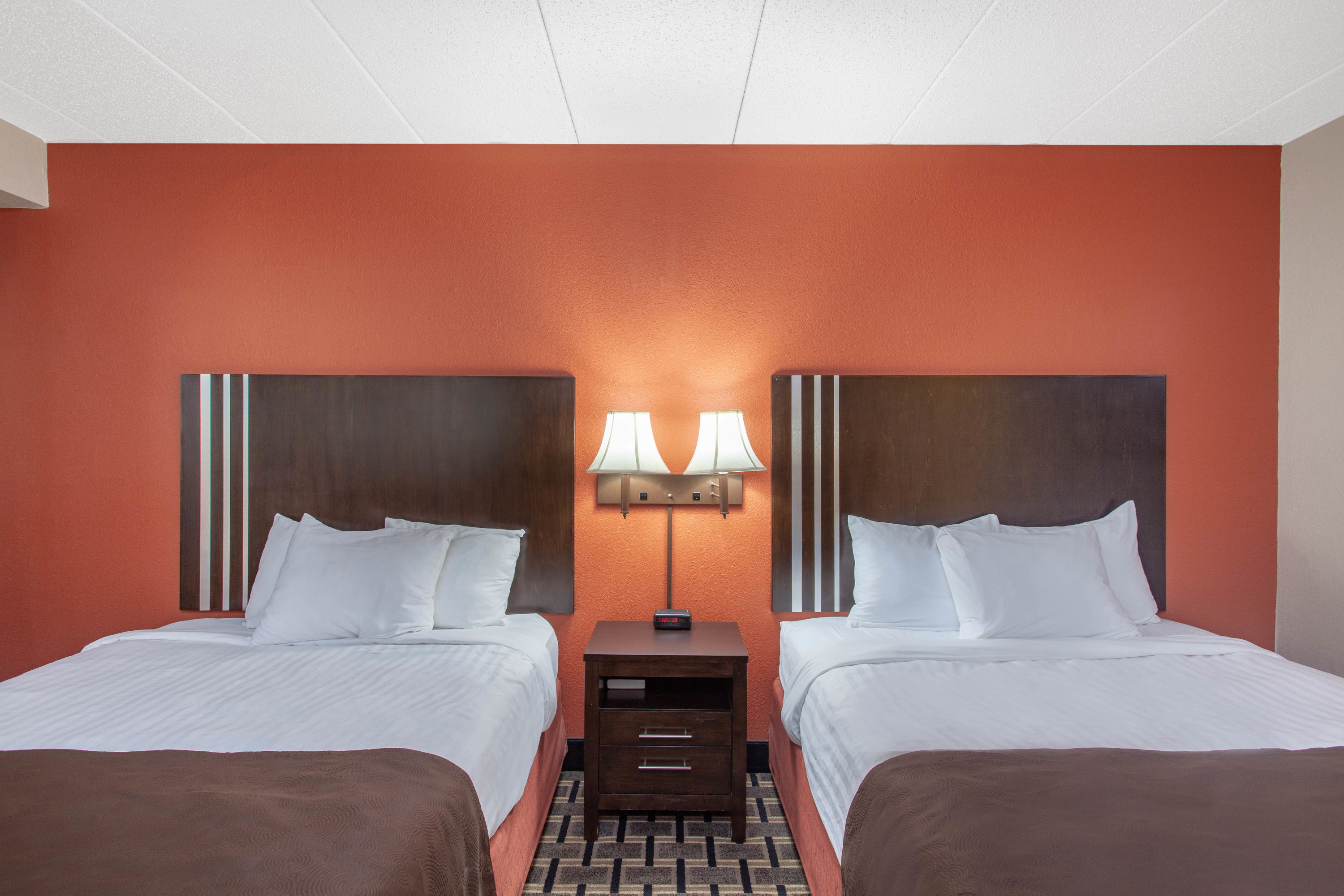 Guest room at the AmericInn by Wyndham Cloquet in Cloquet, Minnesota