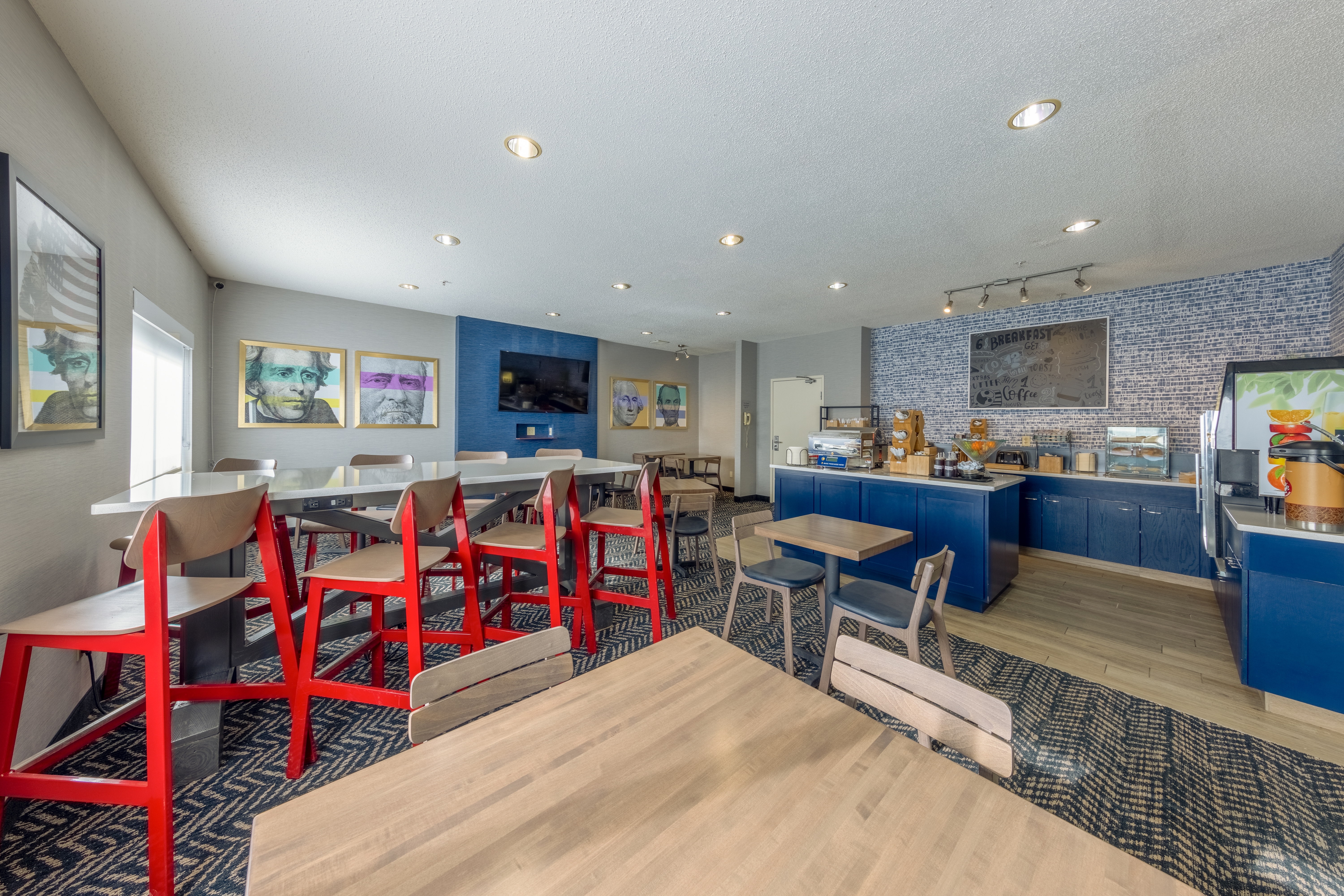Free breakfast at AmericInn by Wyndham Duluth in Duluth, Minnesota