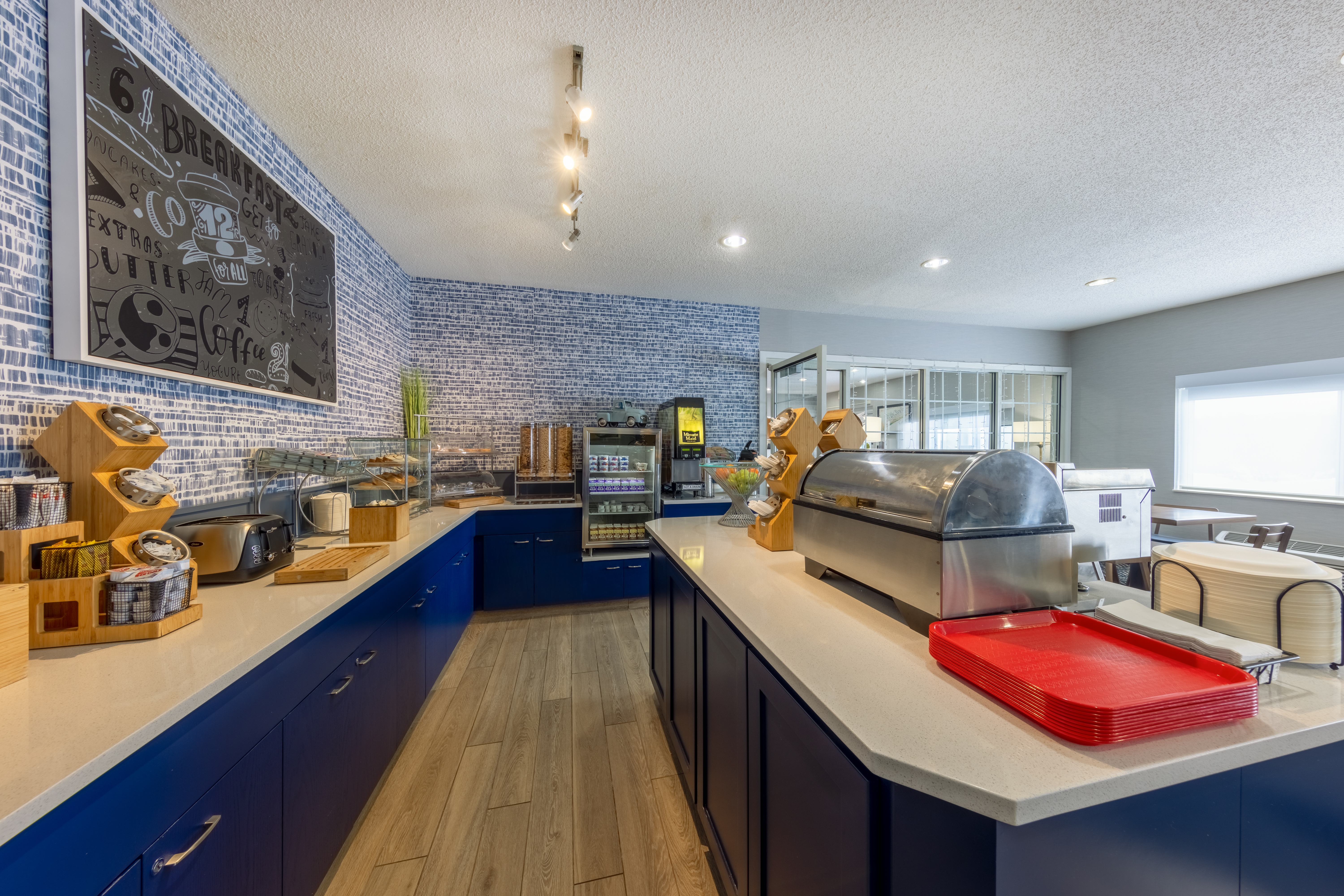 Free breakfast at AmericInn by Wyndham Duluth in Duluth, Minnesota