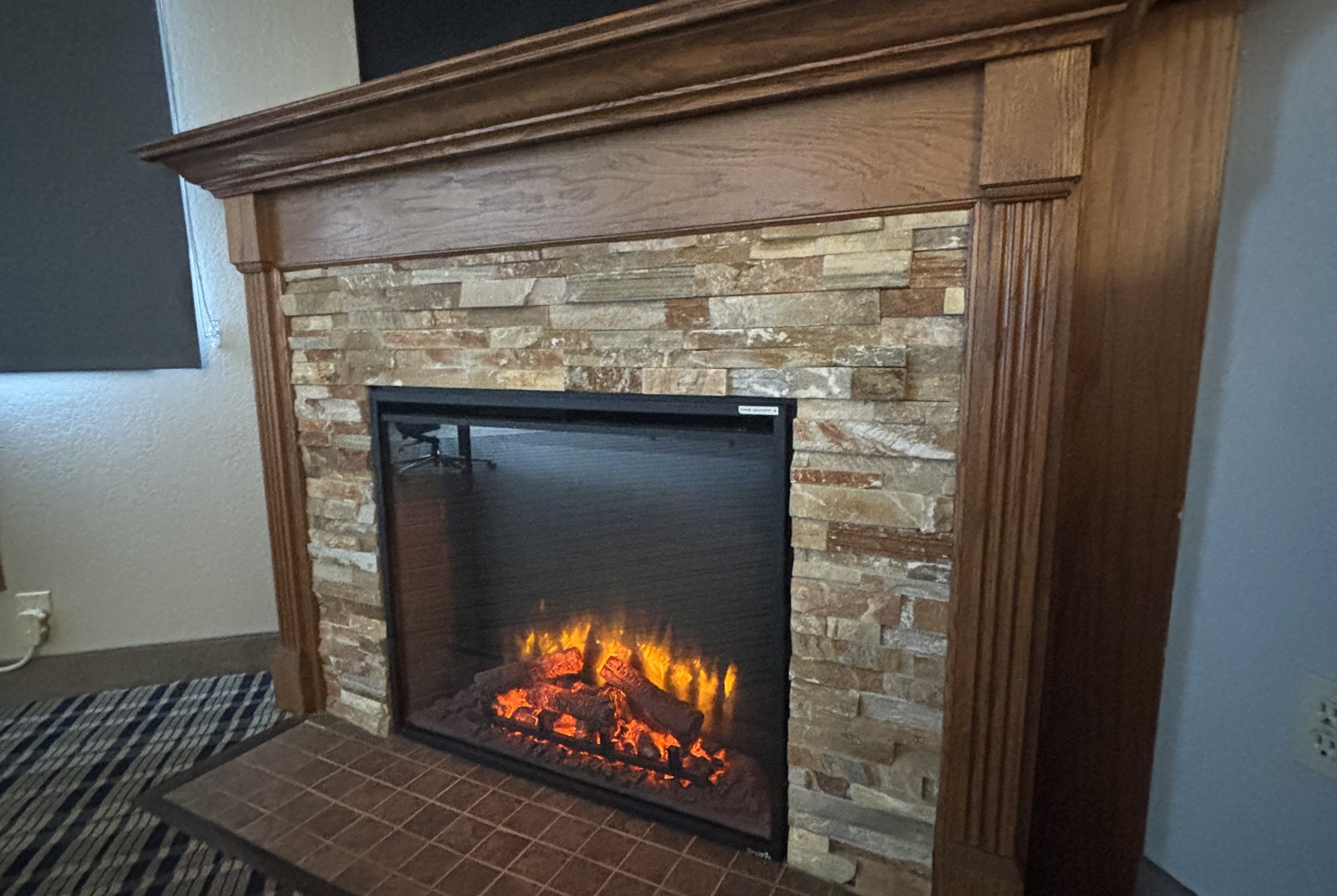 Guest room at the AmericInn by Wyndham Fergus Falls Conference Center in Fergus Falls, Minnesota