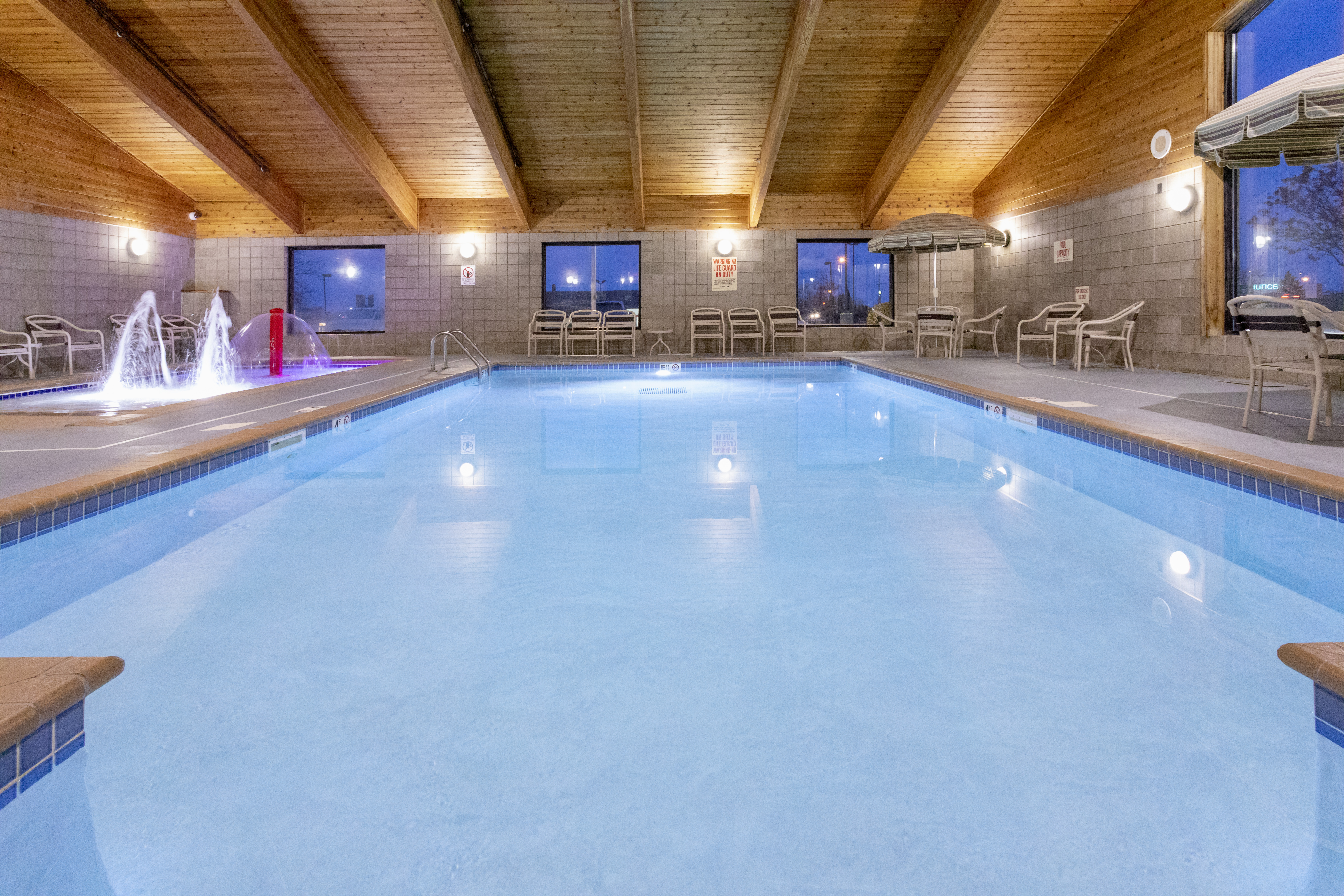 Pool at the AmericInn by Wyndham Fergus Falls Conference Center in Fergus Falls, Minnesota