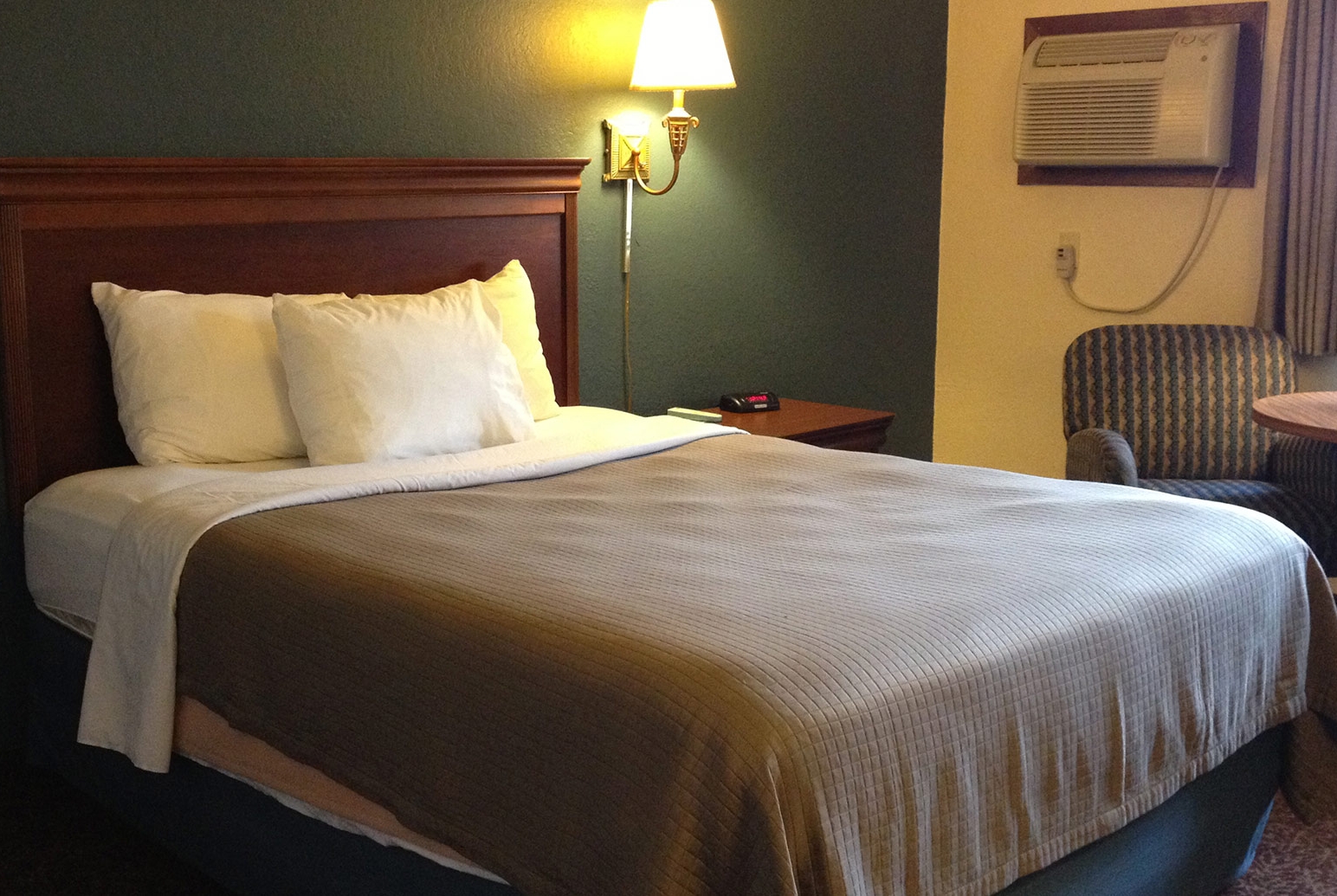 Guest room at the AmericInn by Wyndham Forest Lake in Forest Lake, Minnesota