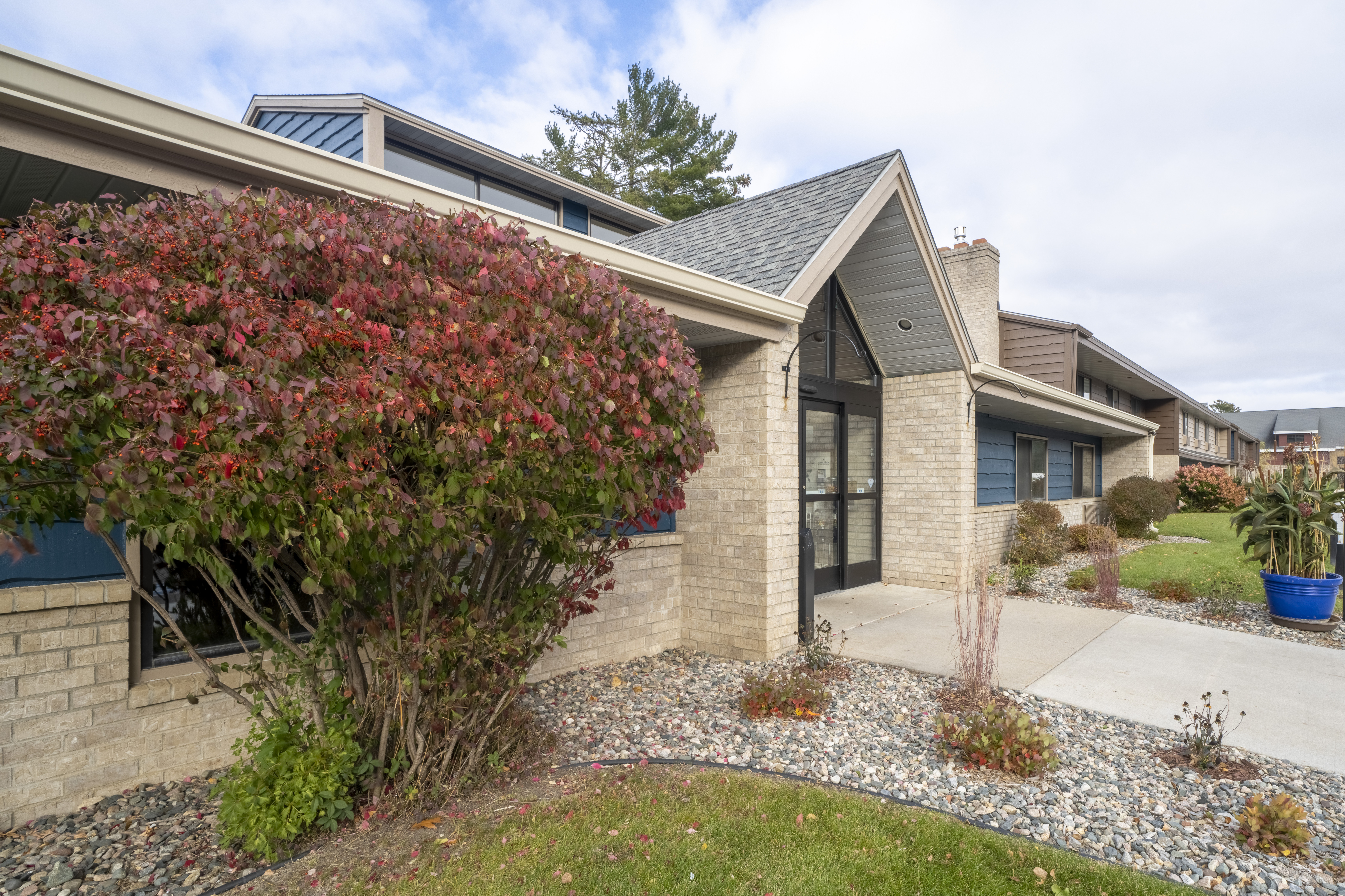 Exterior of AmericInn by Wyndham Grand Rapids hotel in Grand Rapids, Minnesota