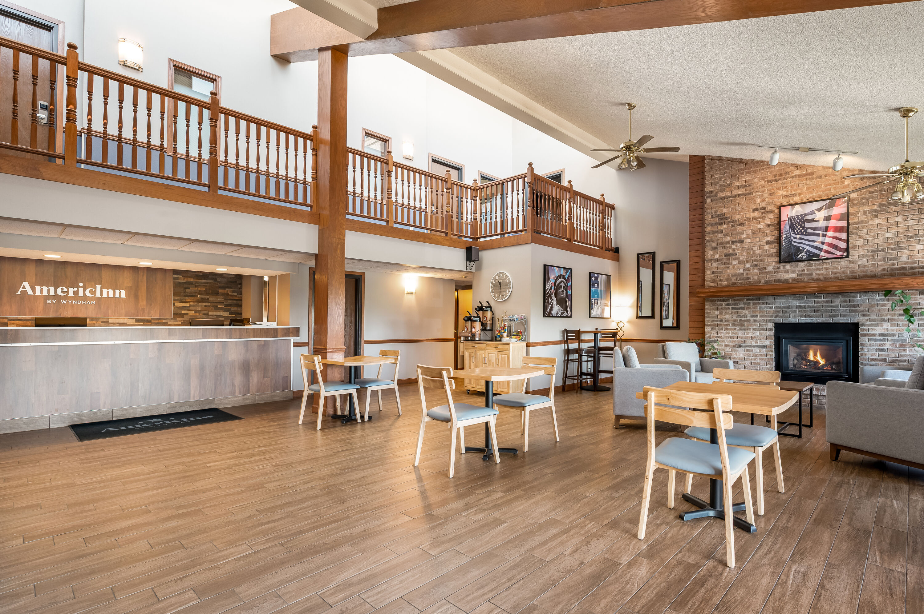 AmericInn by Wyndham Hutchinson reception in Hutchinson, Minnesota