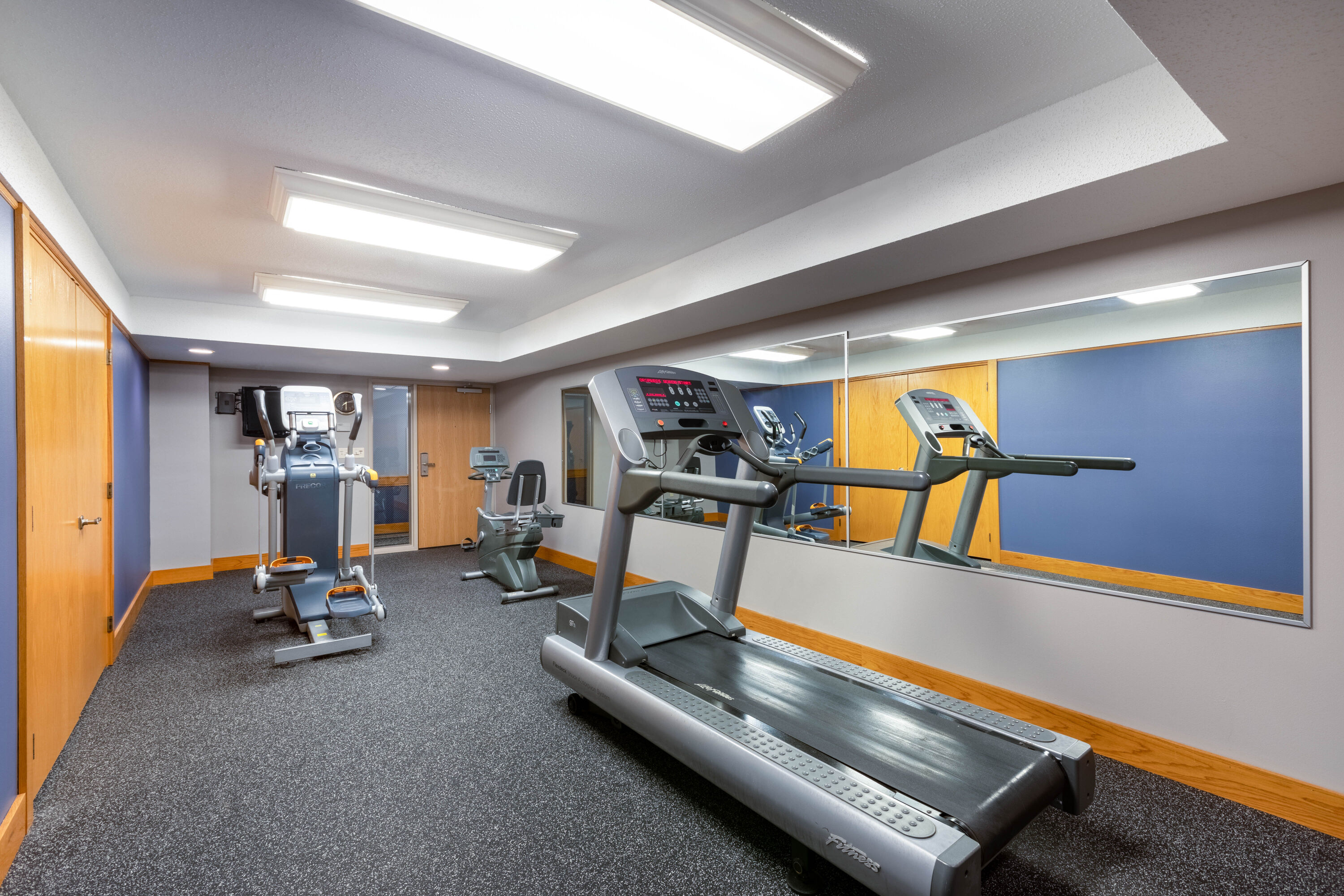 Fitness room at AmericInn by Wyndham Jackson in Jackson, Minnesota