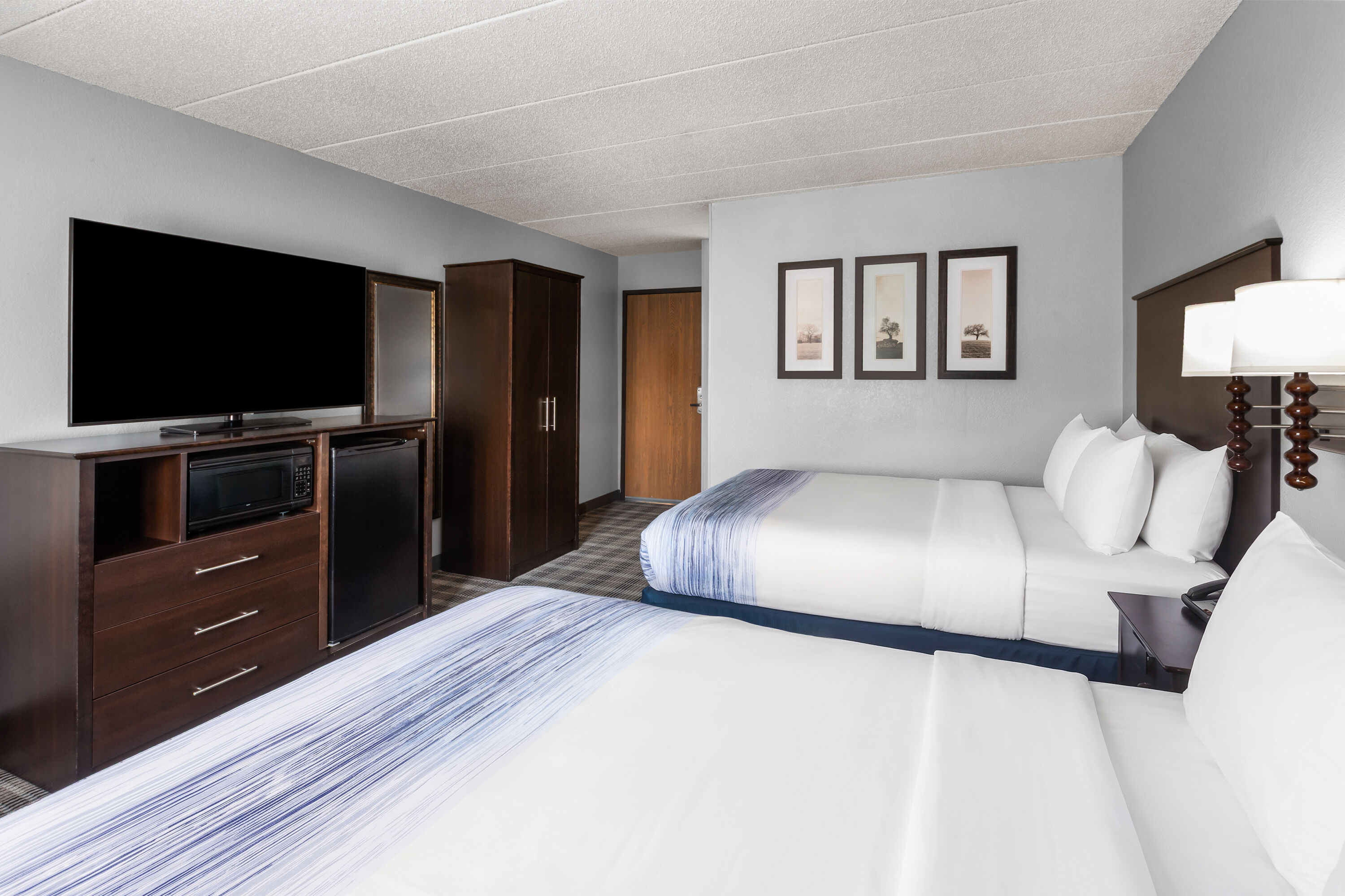 Guest room at the AmericInn by Wyndham Mankato Event Center in Mankato, Minnesota