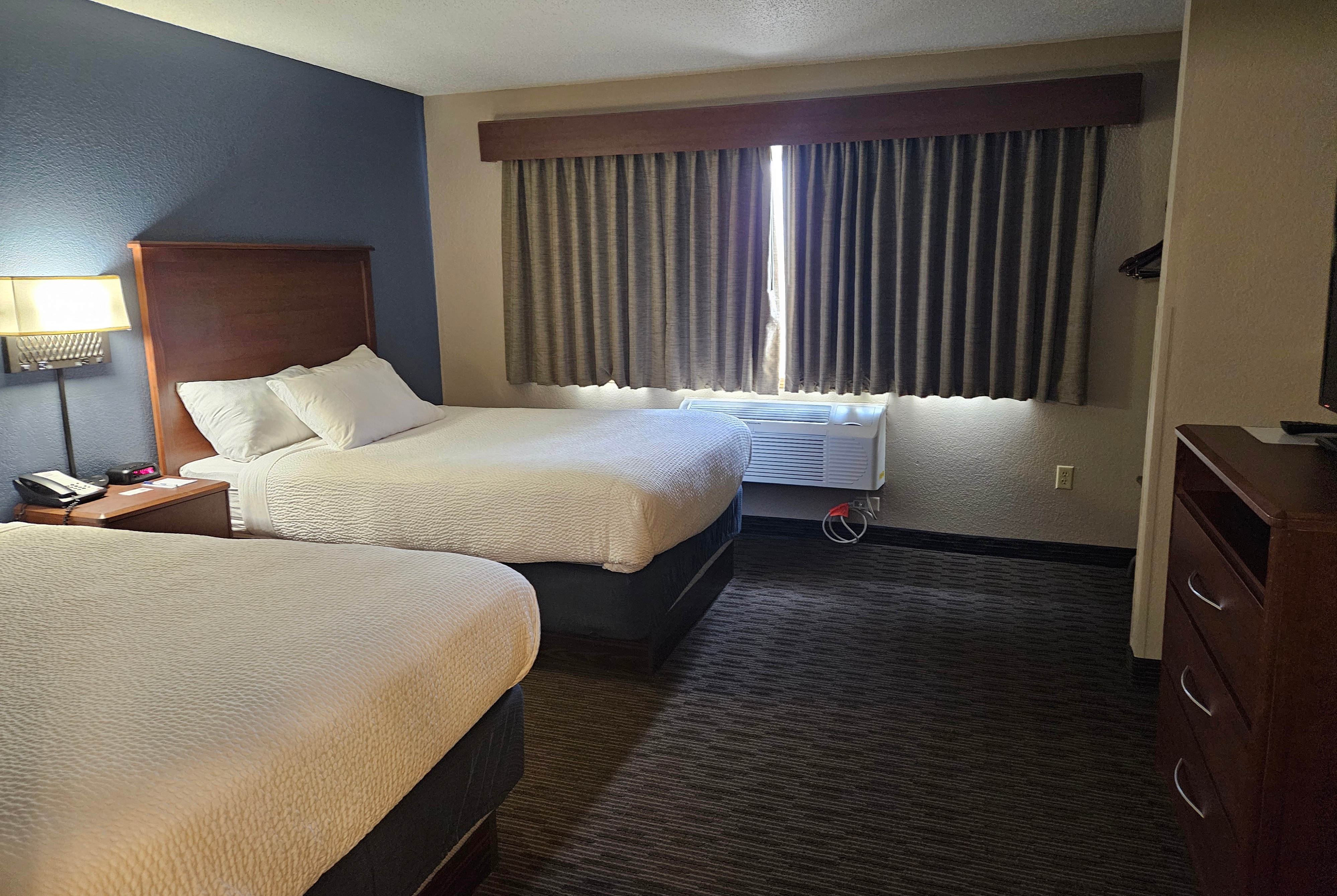 Guest room at the AmericInn by Wyndham Marshall in Marshall, Minnesota