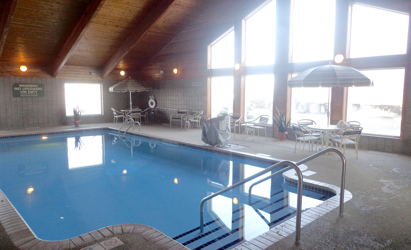 Pool at the AmericInn by Wyndham Marshall in Marshall, Minnesota