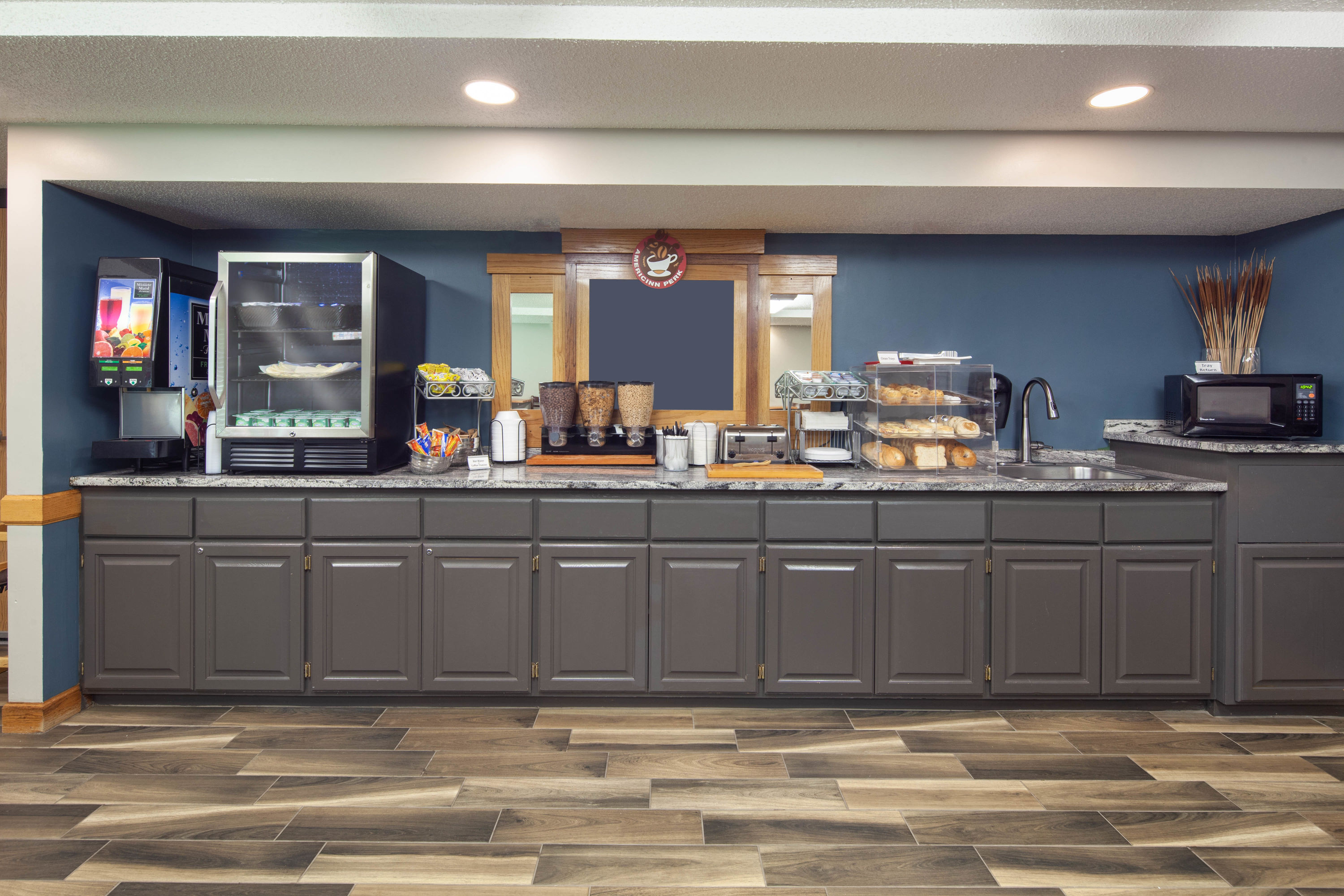 Free breakfast at AmericInn by Wyndham Northfield in Northfield, Minnesota