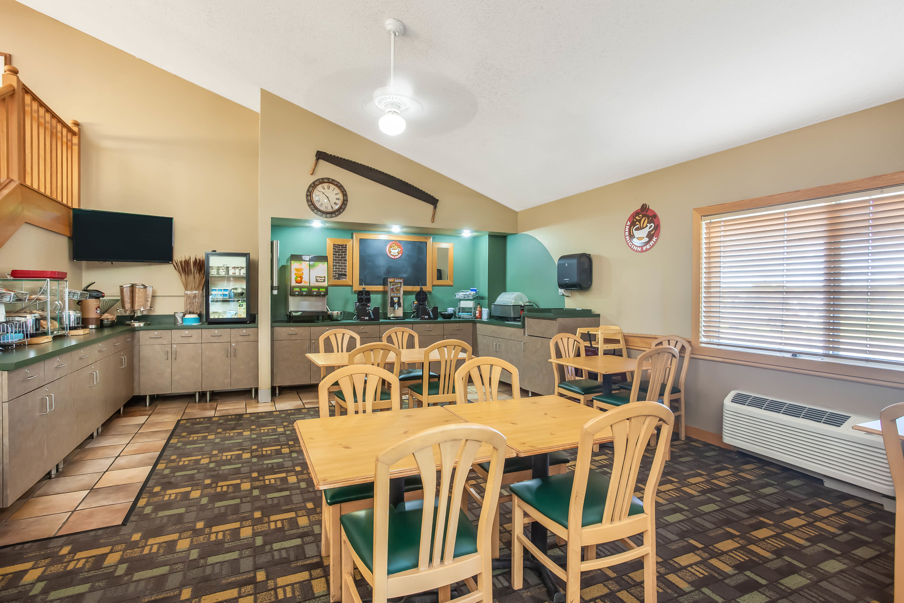 Free breakfast at AmericInn by Wyndham Stillwater in Oak Park Heights, Minnesota