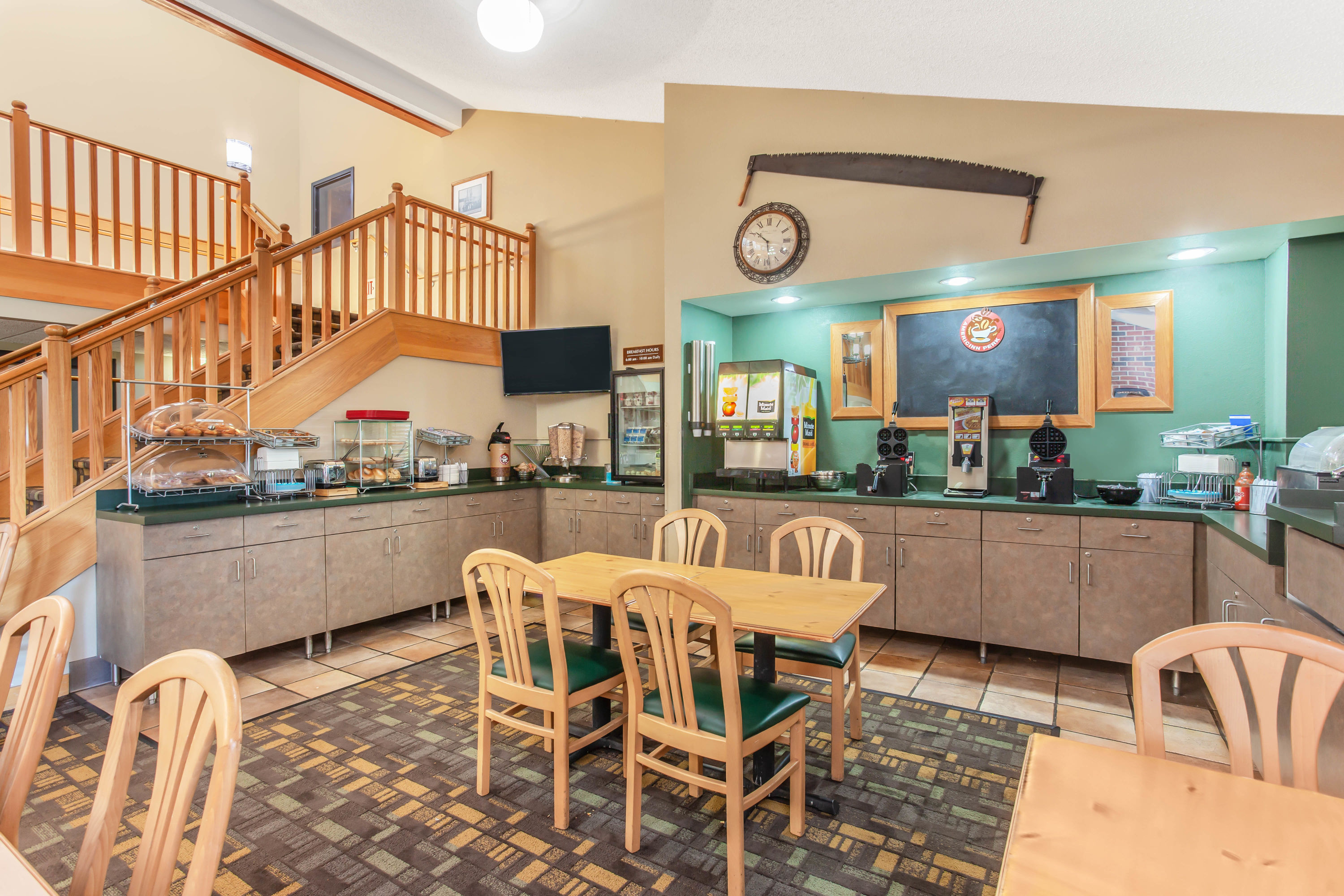 Free breakfast at AmericInn by Wyndham Stillwater in Oak Park Heights, Minnesota