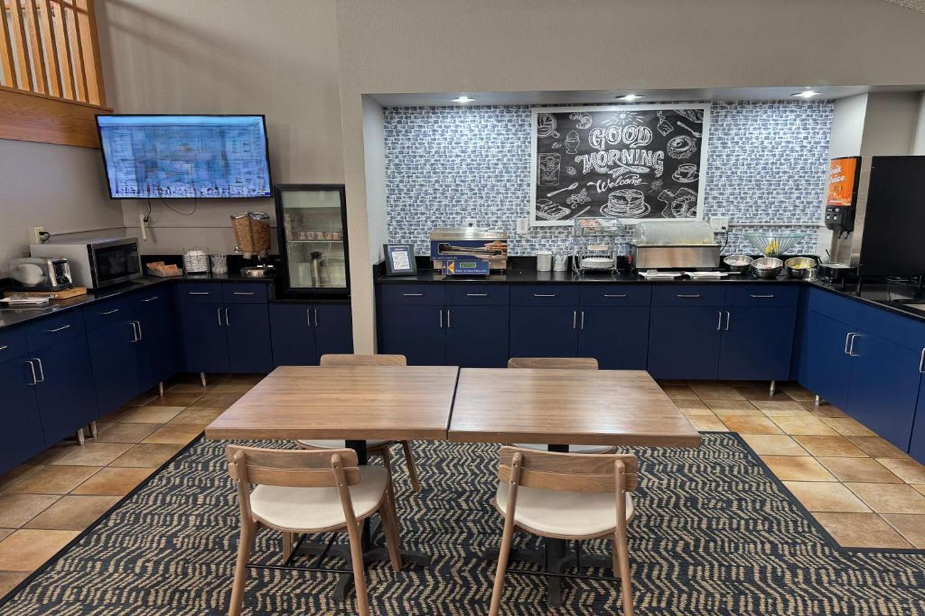 Free breakfast at AmericInn by Wyndham Stillwater in Oak Park Heights, Minnesota