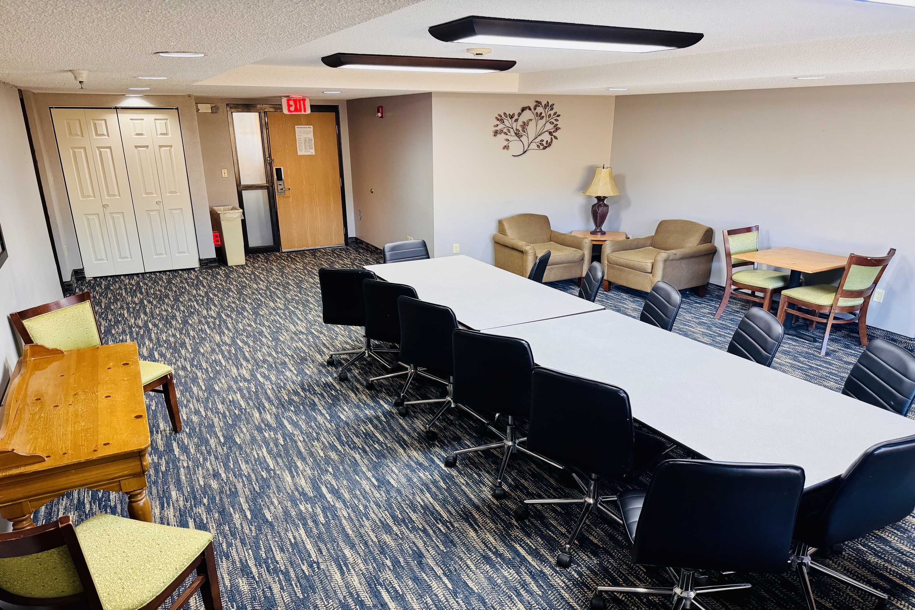 Meeting room at AmericInn by Wyndham Stillwater in Oak Park Heights, Minnesota