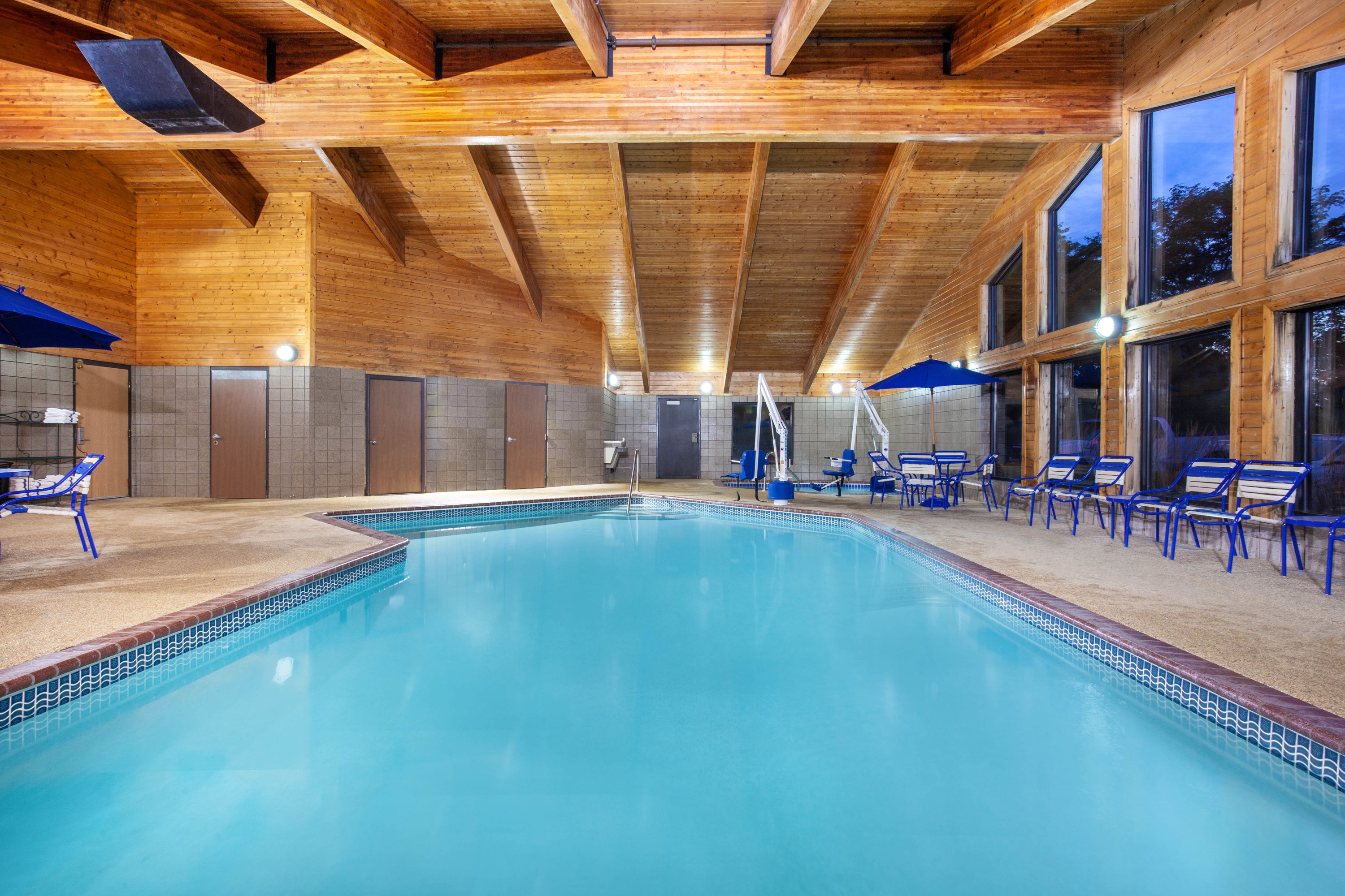 Pool at the AmericInn by Wyndham Stillwater in Oak Park Heights, Minnesota