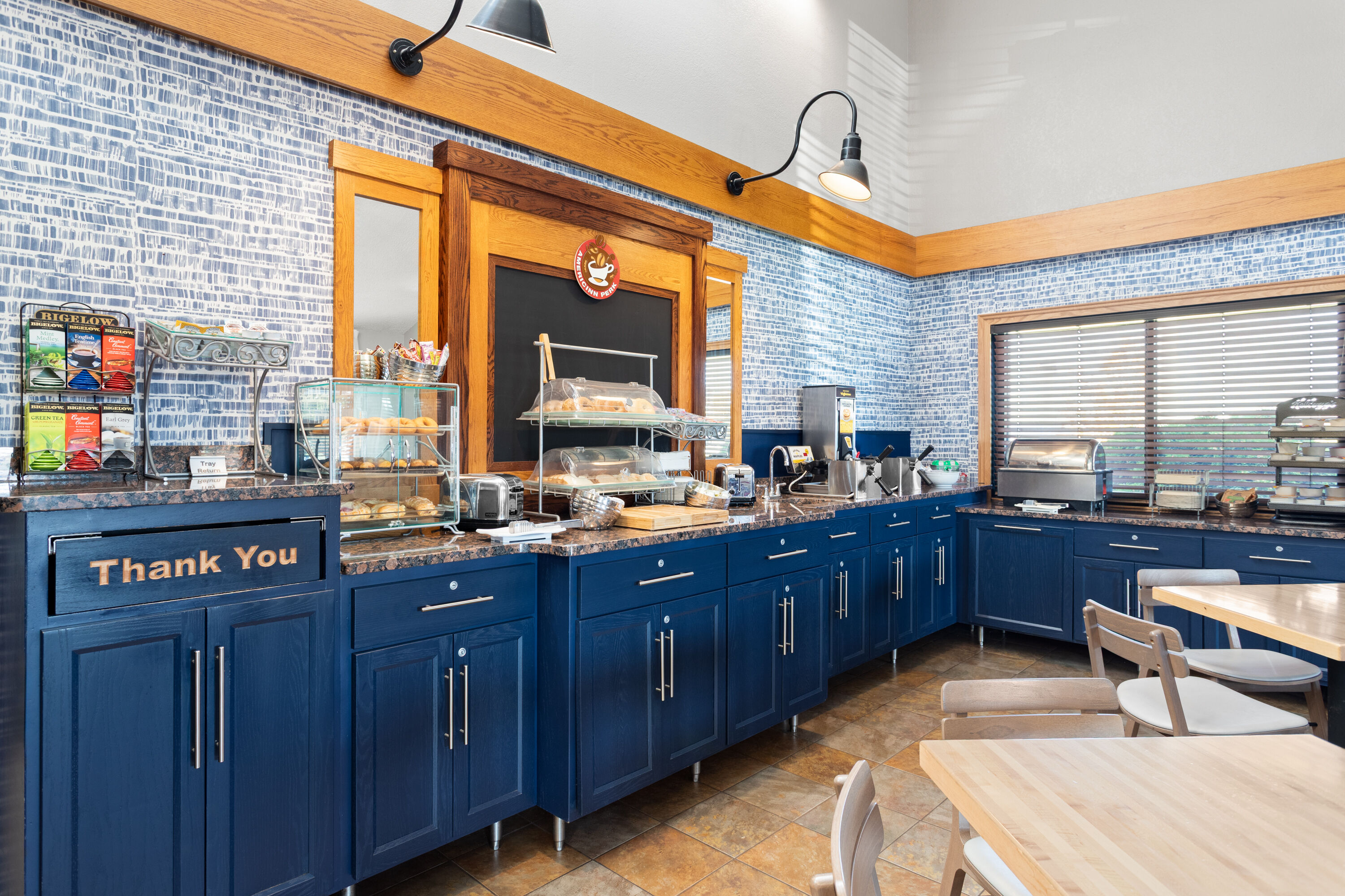 Free breakfast at AmericInn by Wyndham Roseau in Roseau, Minnesota