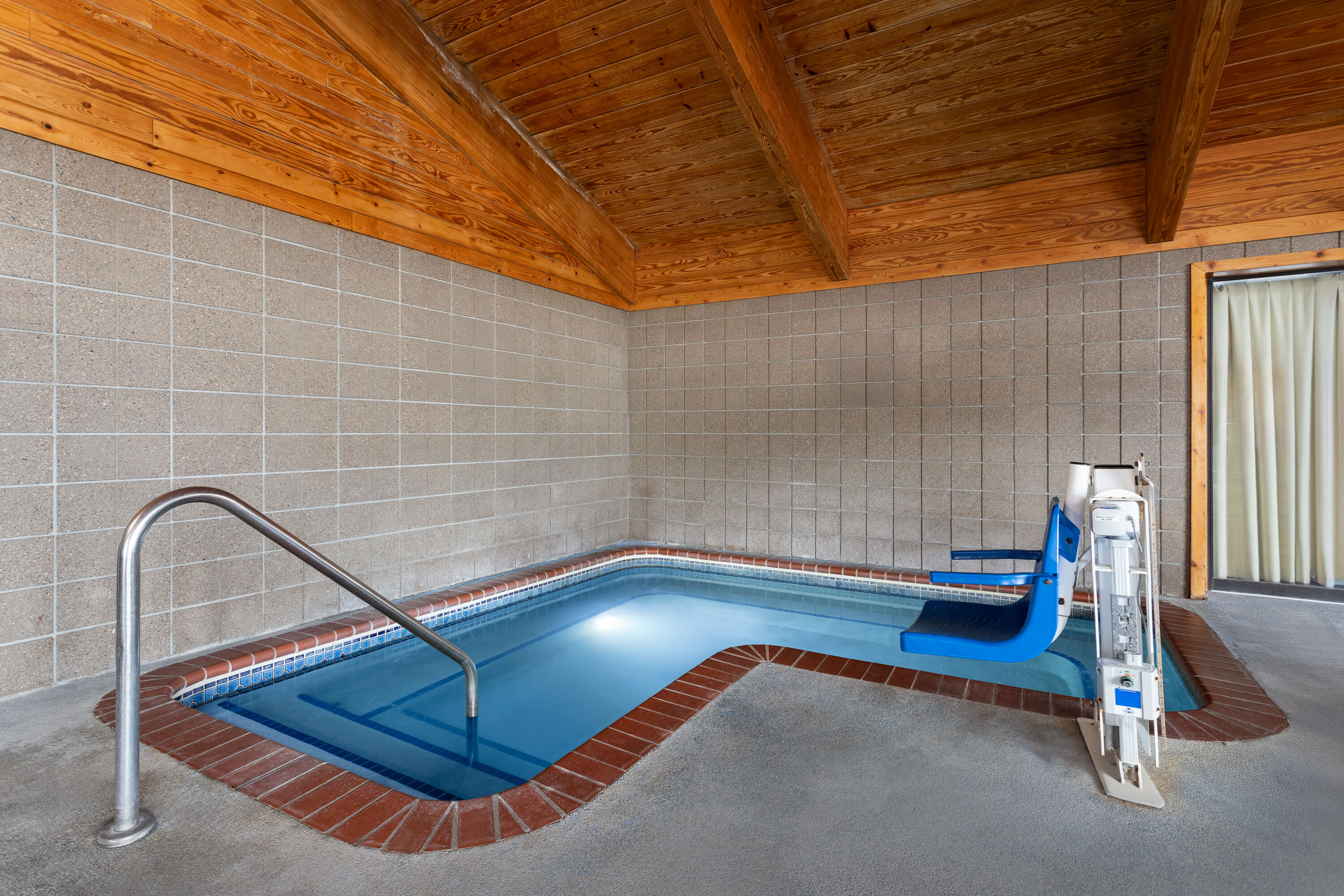 Hot tub at the AmericInn by Wyndham Roseau in Roseau, Minnesota