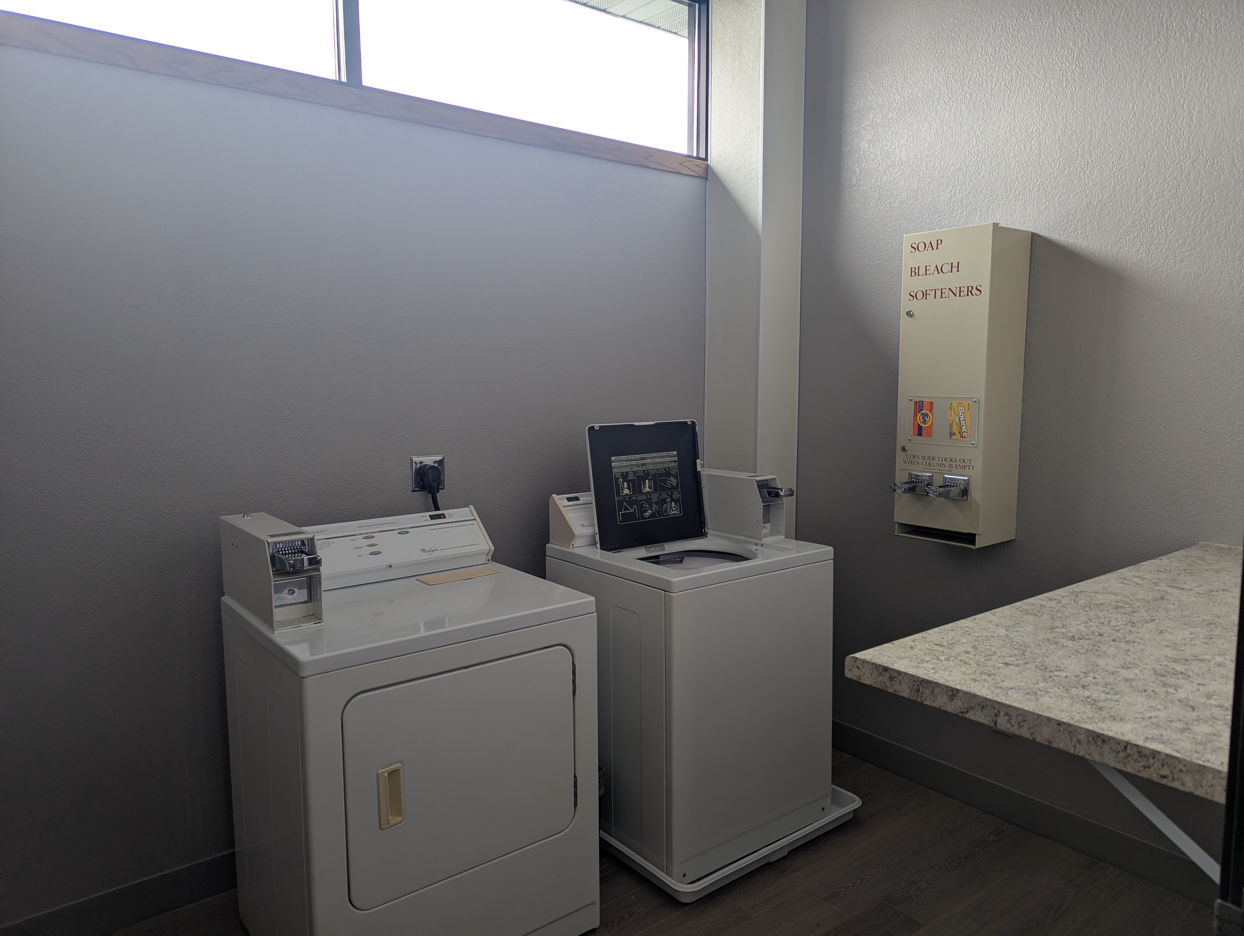 Laundry facilities at AmericInn by Wyndham St. Peter in Saint Peter, Minnesota