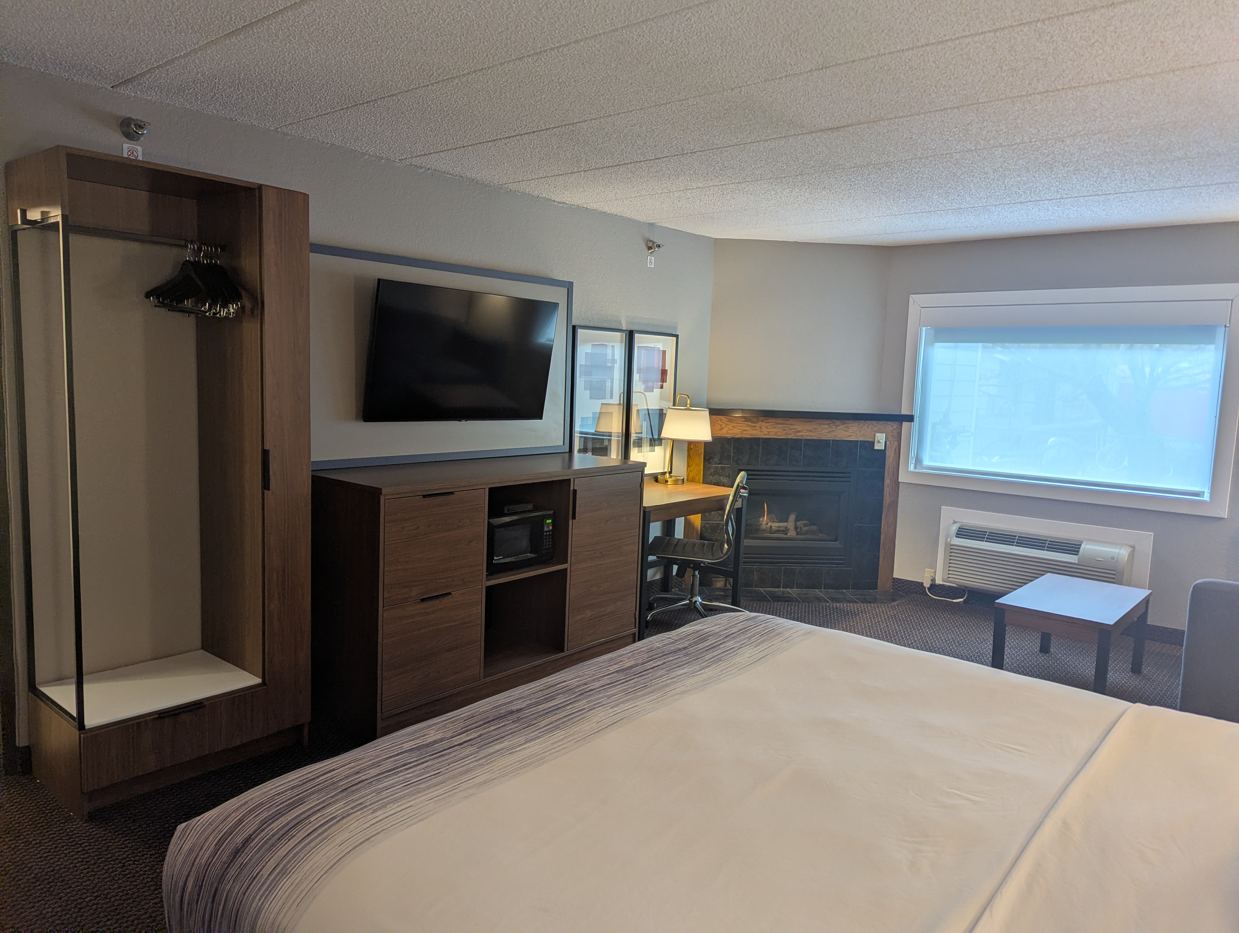 Guest room at the AmericInn by Wyndham St. Peter in Saint Peter, Minnesota