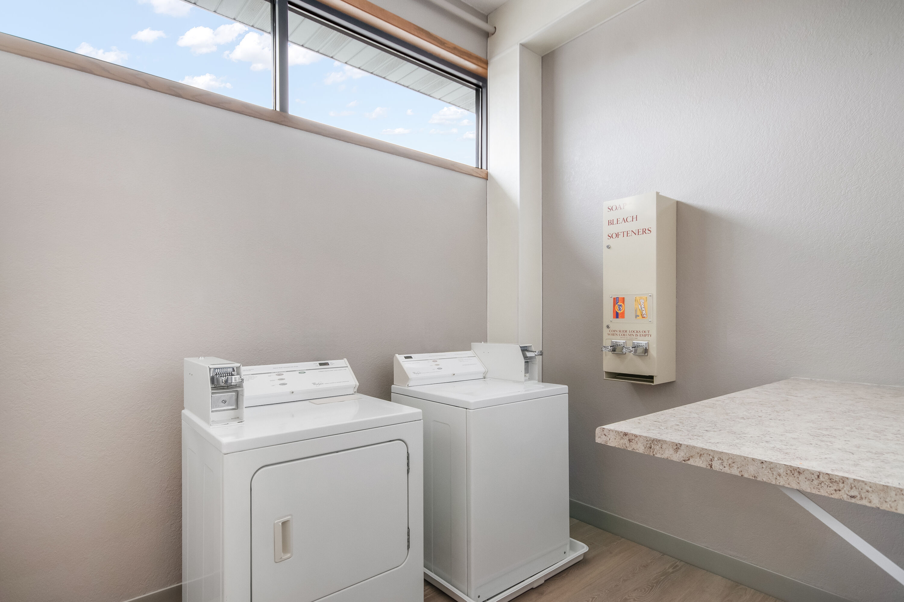Laundry facilities at AmericInn by Wyndham St. Peter in Saint Peter, Minnesota