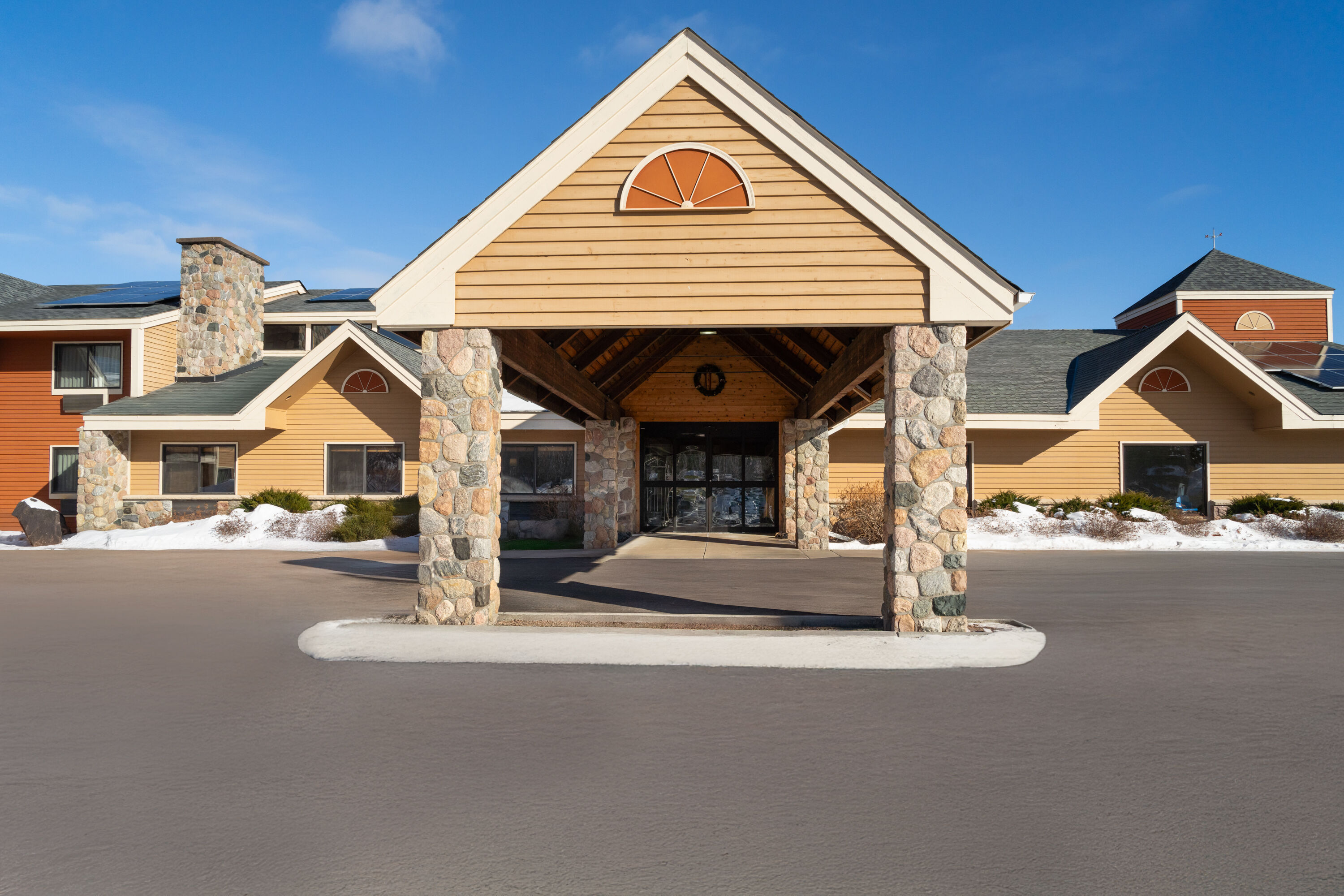 Exterior Day Image of AmericInn by Wyndham Tofte Near Lake Superior hotel in Tofte, Minnesota