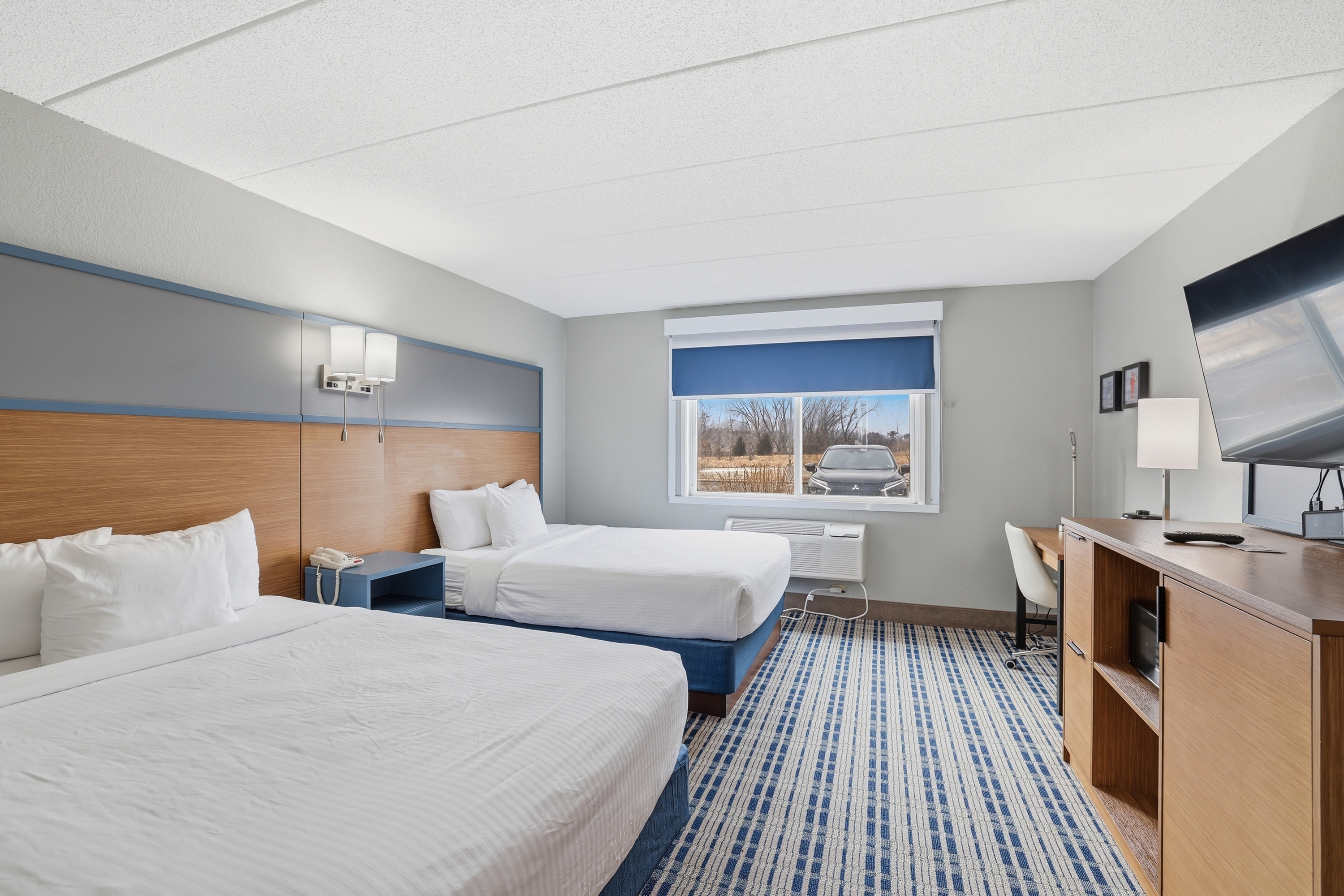 Guest room at the AmericInn by Wyndham White Bear Lake St. Paul in White Bear Lake, Minnesota