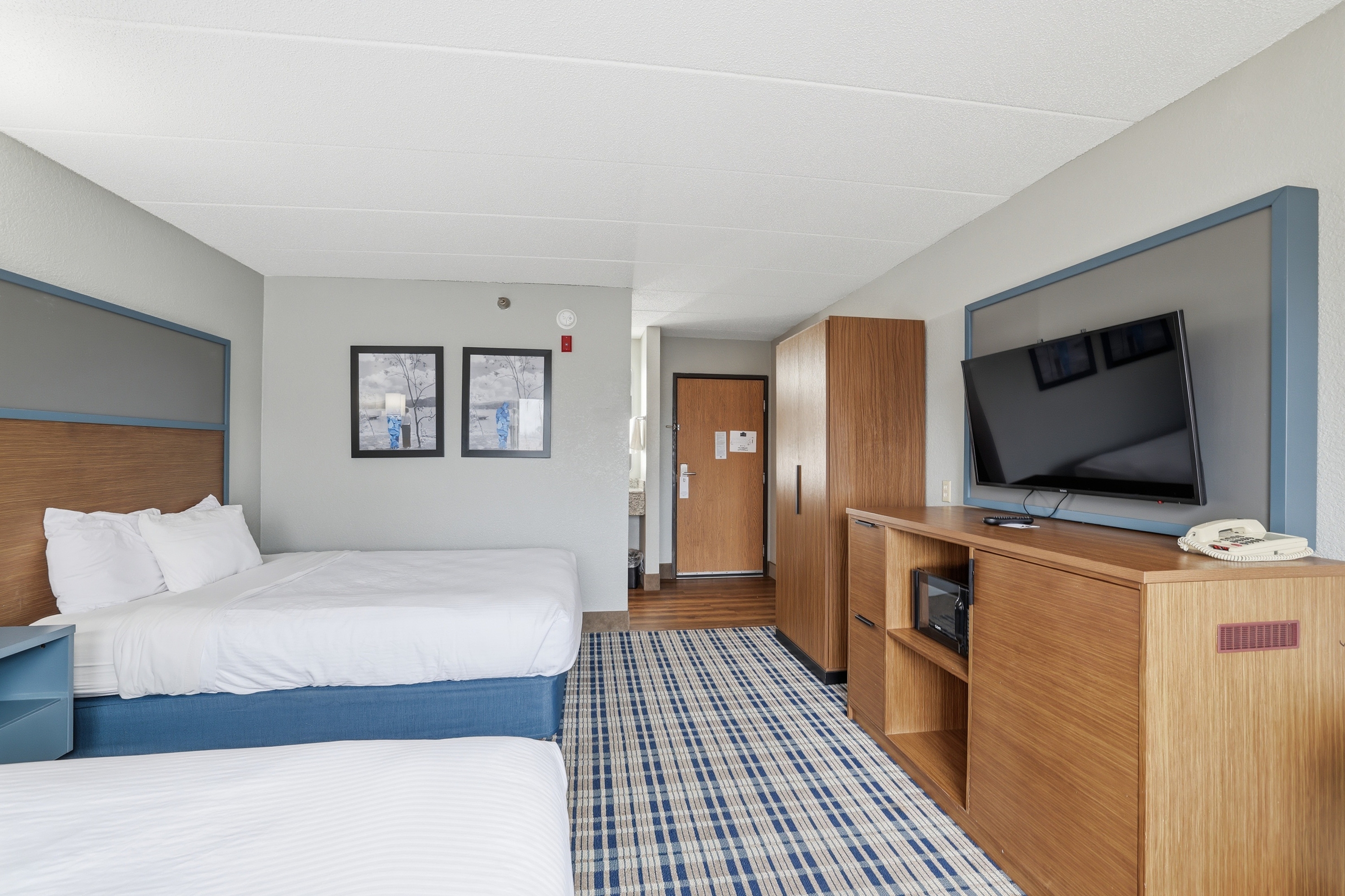 Guest room at the AmericInn by Wyndham White Bear Lake St. Paul in White Bear Lake, Minnesota