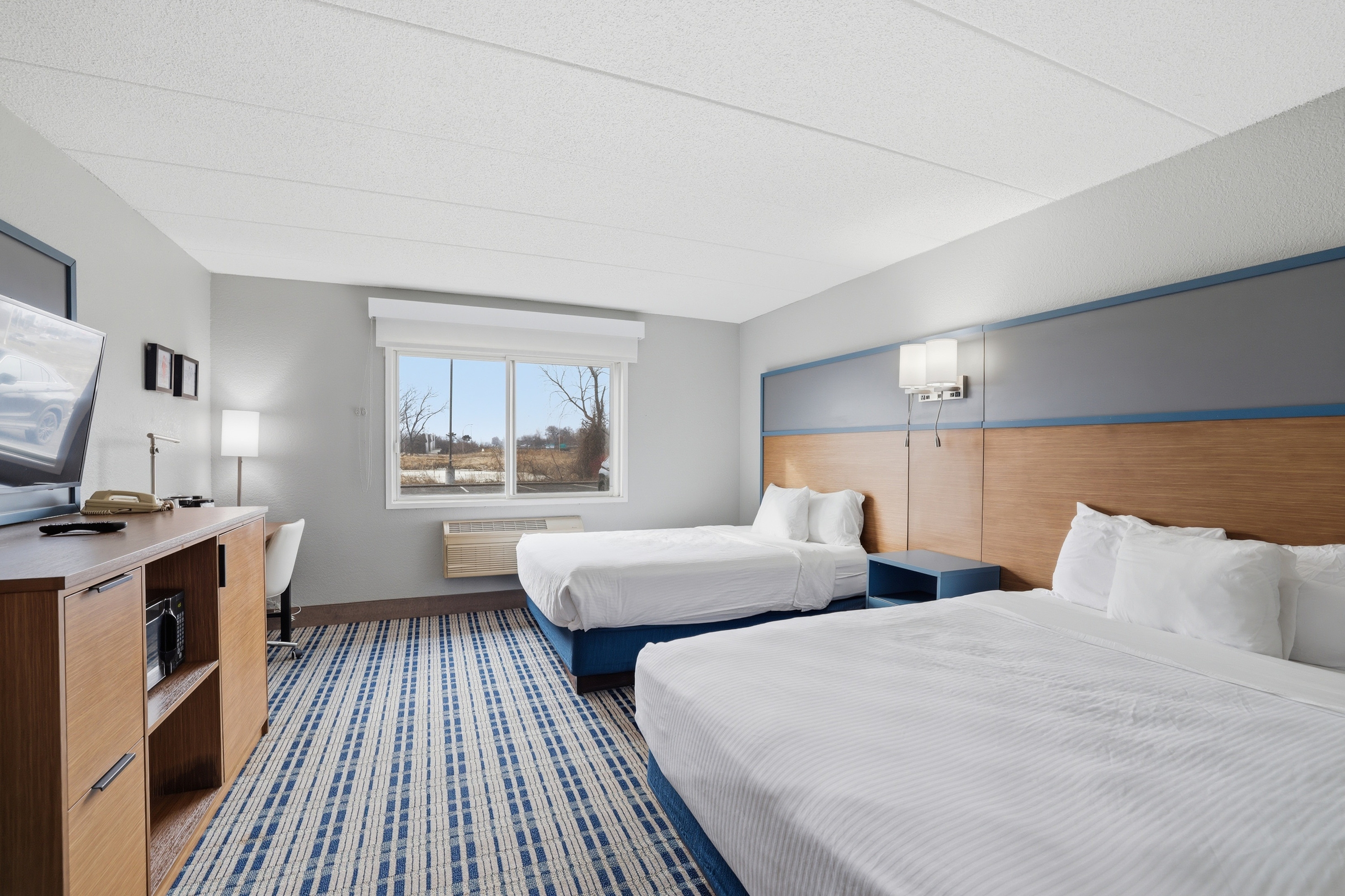 Guest room at the AmericInn by Wyndham White Bear Lake St. Paul in White Bear Lake, Minnesota