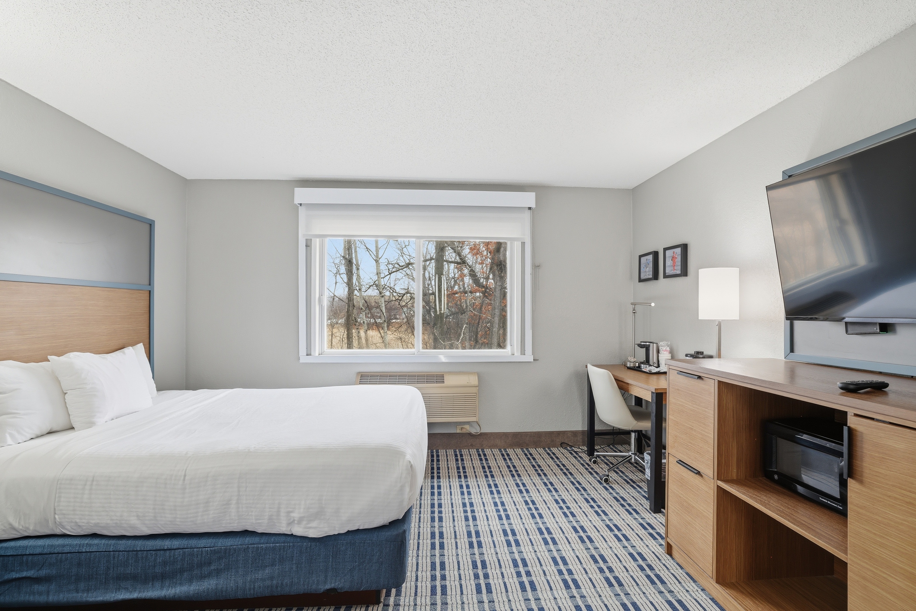 Guest room at the AmericInn by Wyndham White Bear Lake St. Paul in White Bear Lake, Minnesota