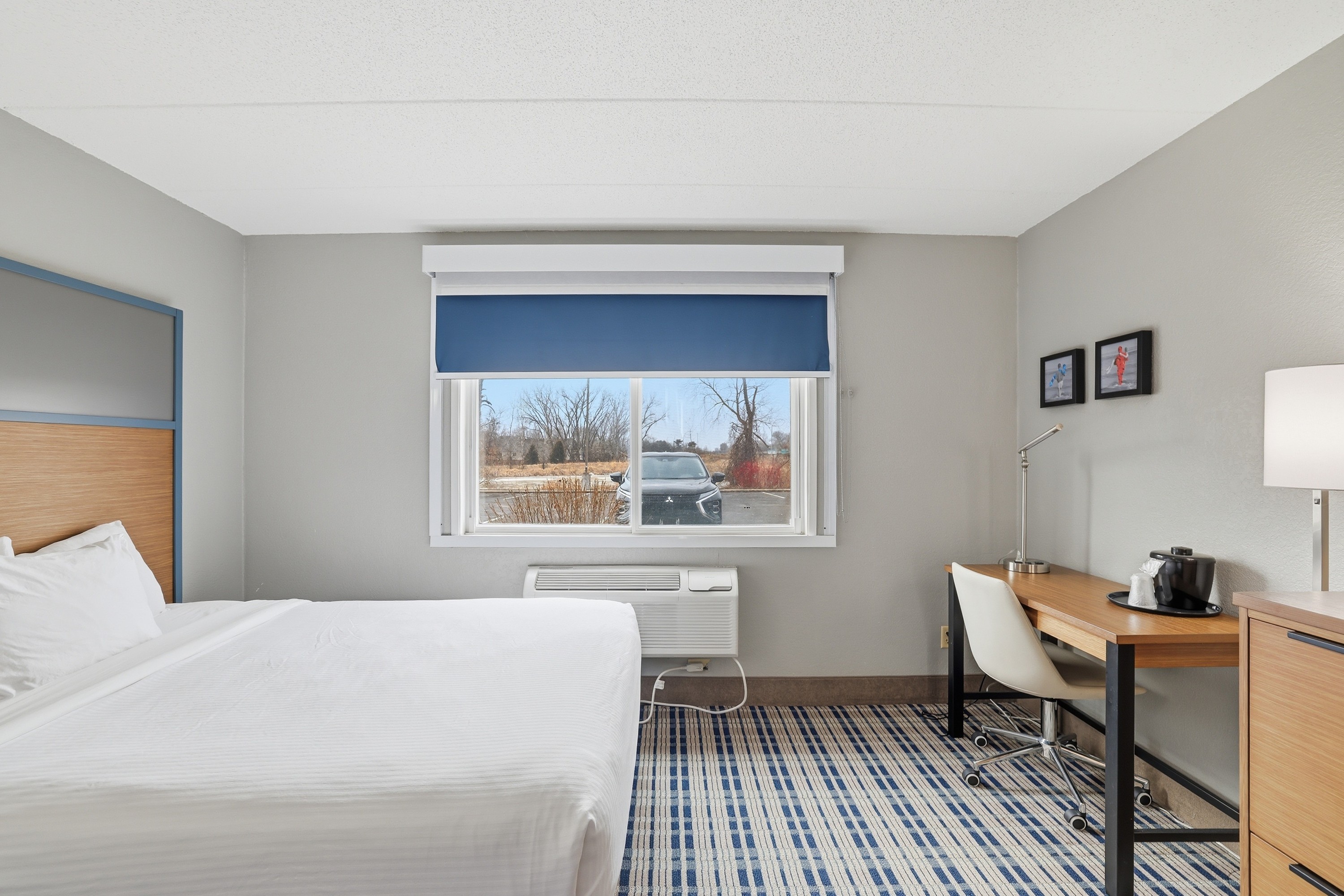 Guest room at the AmericInn by Wyndham White Bear Lake St. Paul in White Bear Lake, Minnesota