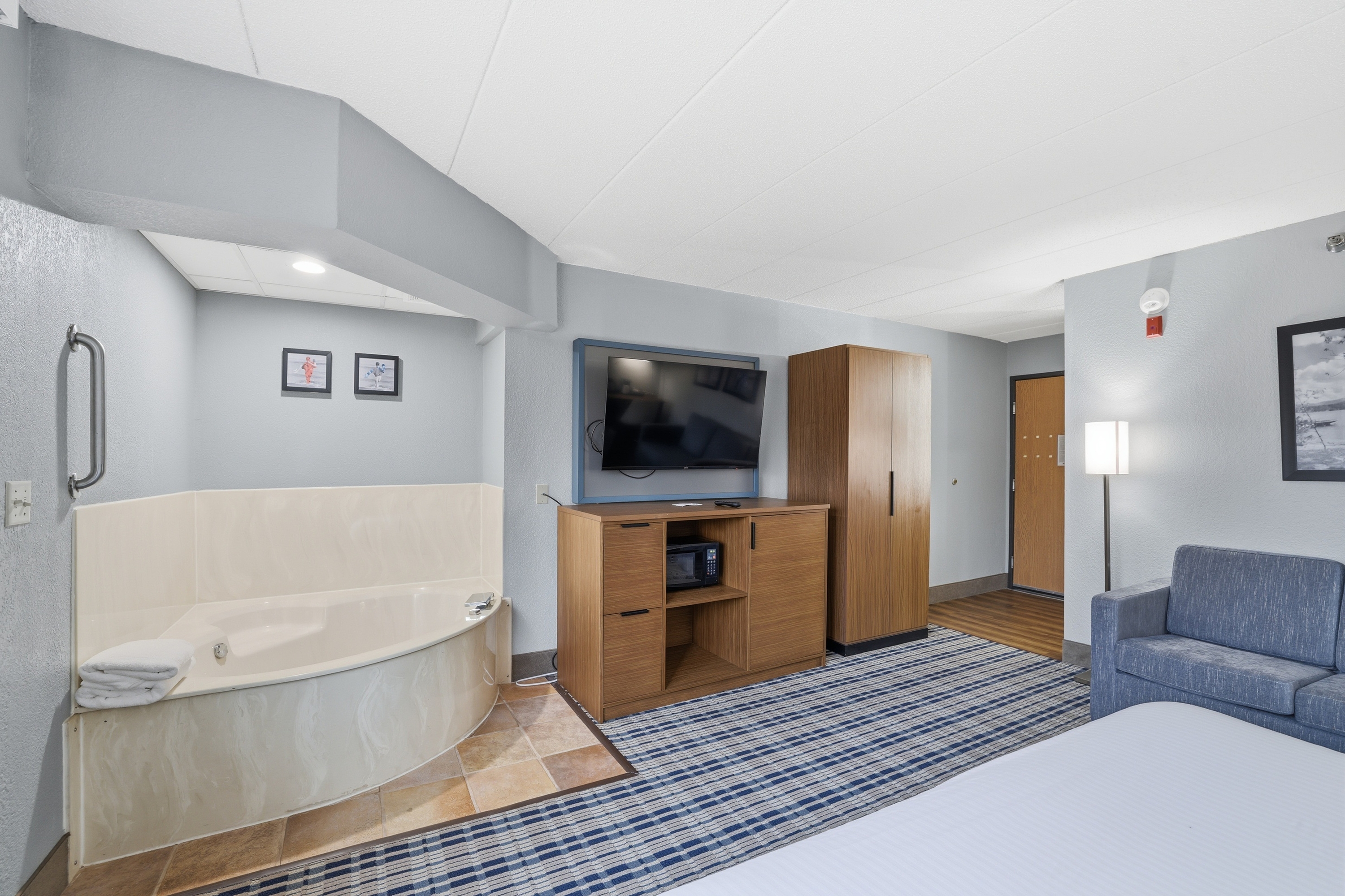 Guest room at the AmericInn by Wyndham White Bear Lake St. Paul in White Bear Lake, Minnesota