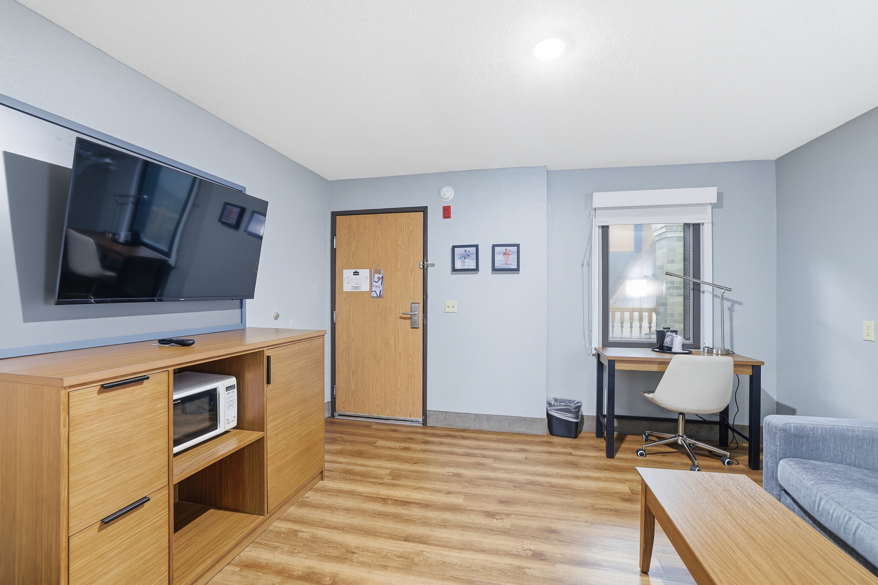 Guest room at the AmericInn by Wyndham White Bear Lake St. Paul in White Bear Lake, Minnesota