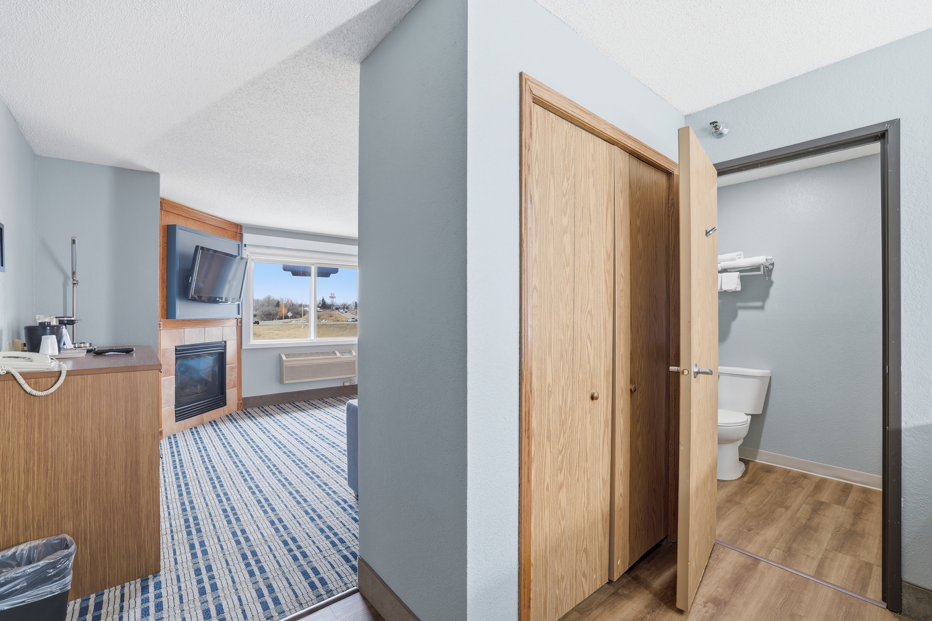 Guest room at the AmericInn by Wyndham White Bear Lake St. Paul in White Bear Lake, Minnesota