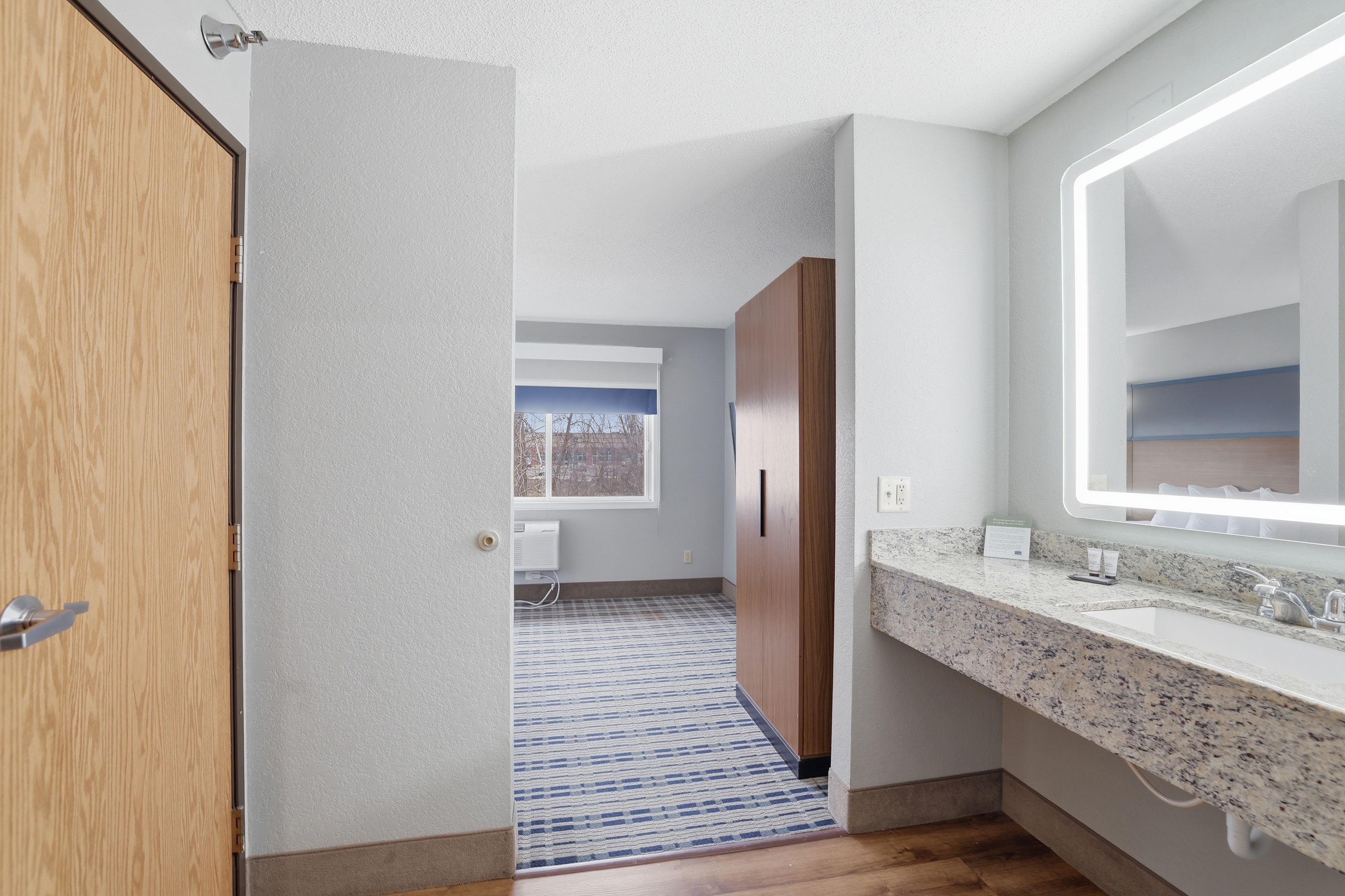 Guest room at the AmericInn by Wyndham White Bear Lake St. Paul in White Bear Lake, Minnesota