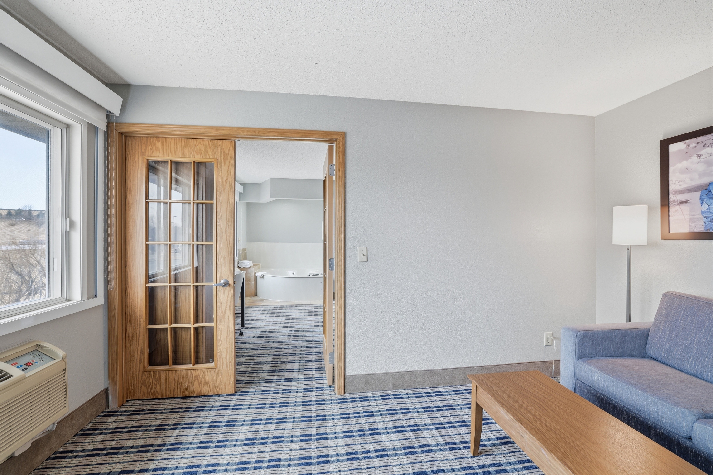 Guest room at the AmericInn by Wyndham White Bear Lake St. Paul in White Bear Lake, Minnesota