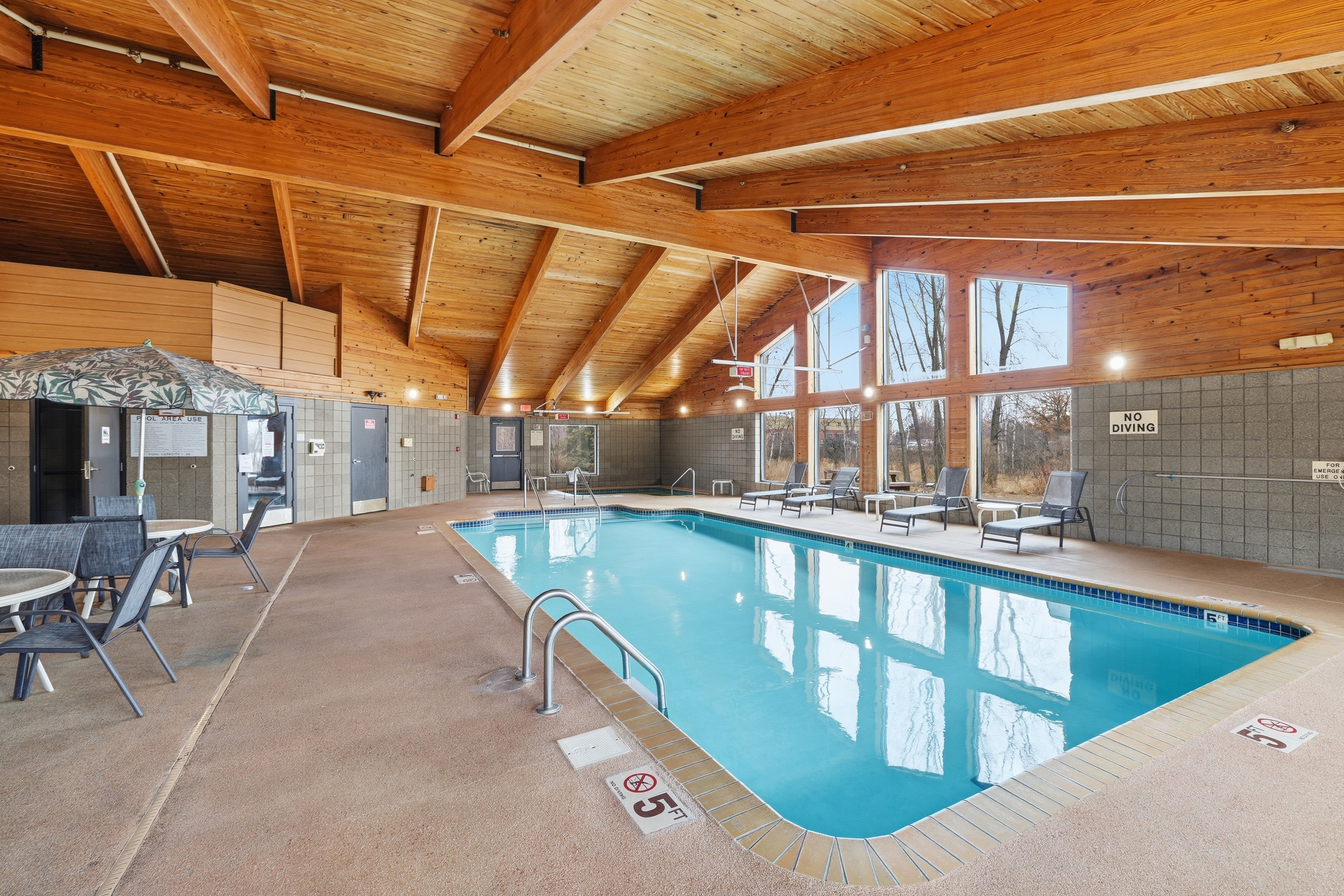 Pool at the AmericInn by Wyndham White Bear Lake St. Paul in White Bear Lake, Minnesota