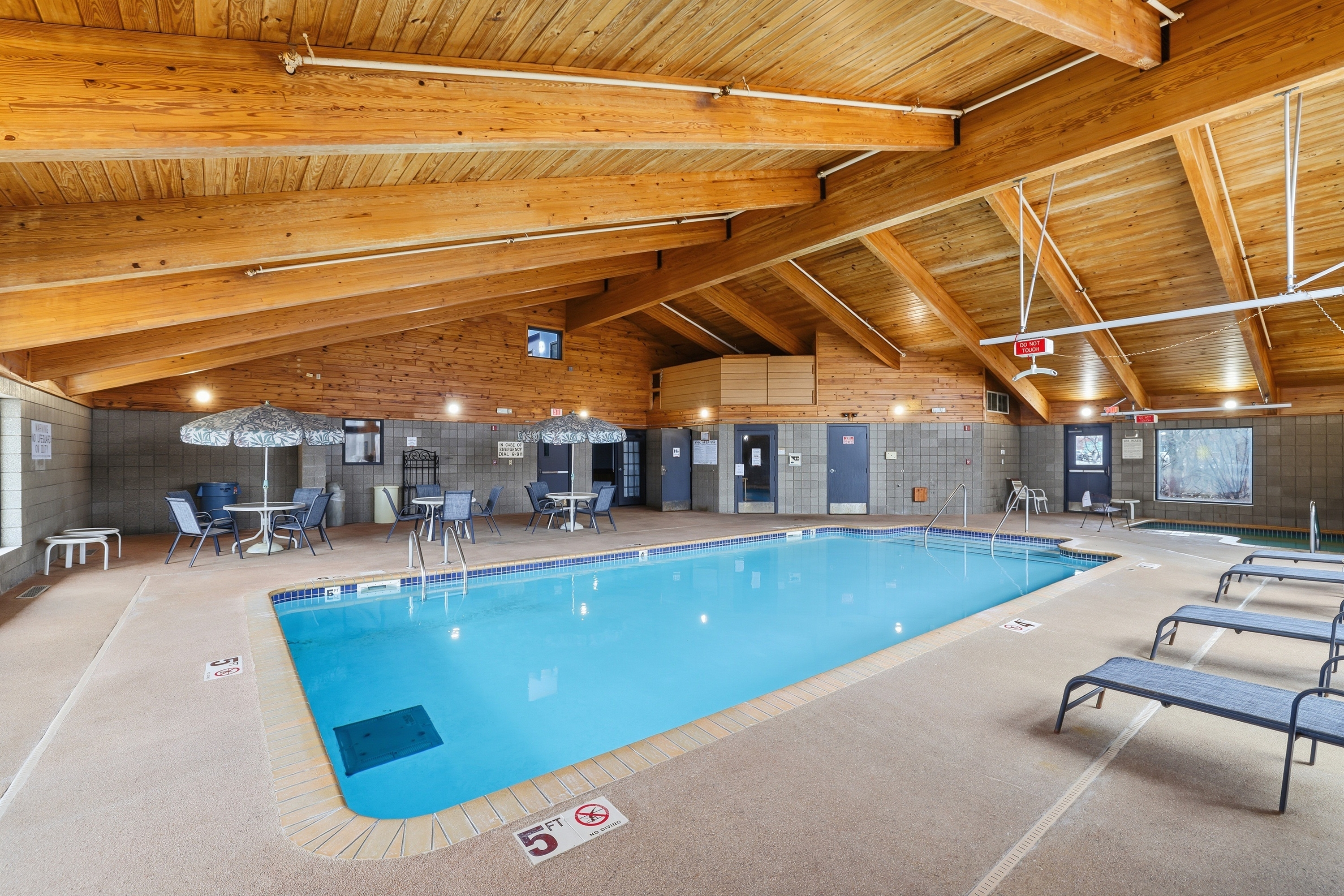 Pool at the AmericInn by Wyndham White Bear Lake St. Paul in White Bear Lake, Minnesota