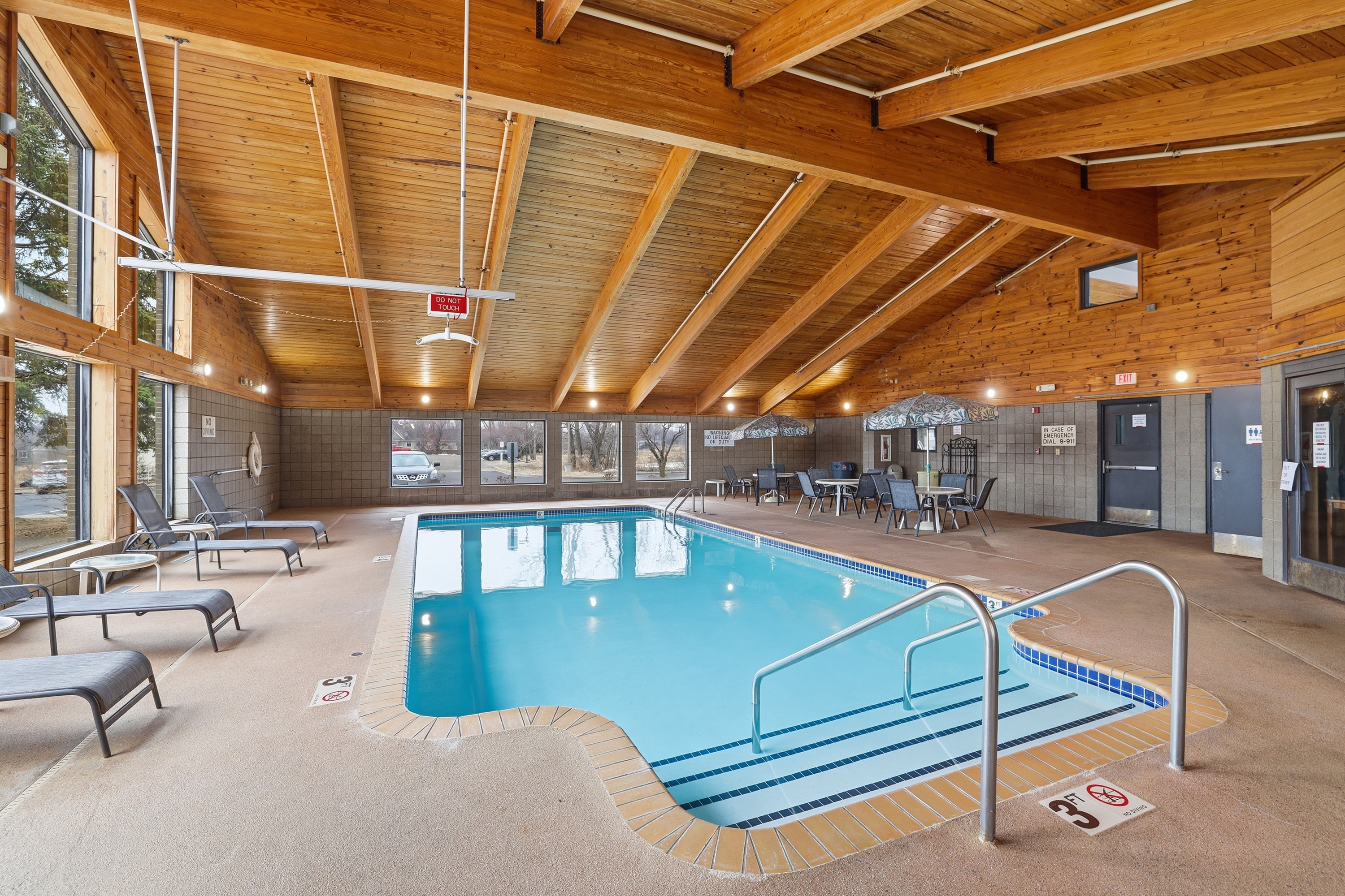 Pool at the AmericInn by Wyndham White Bear Lake St. Paul in White Bear Lake, Minnesota